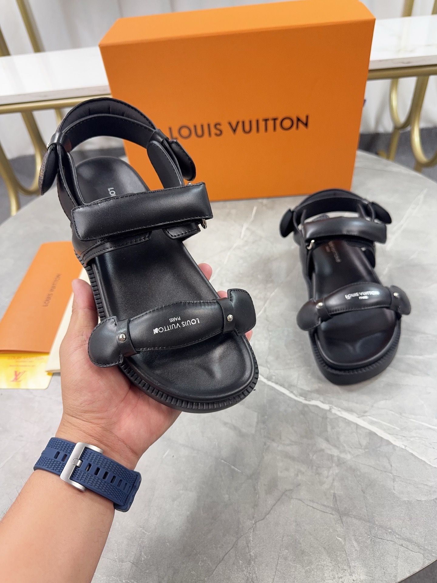 Women L*ouis V*uitton Top Sandals