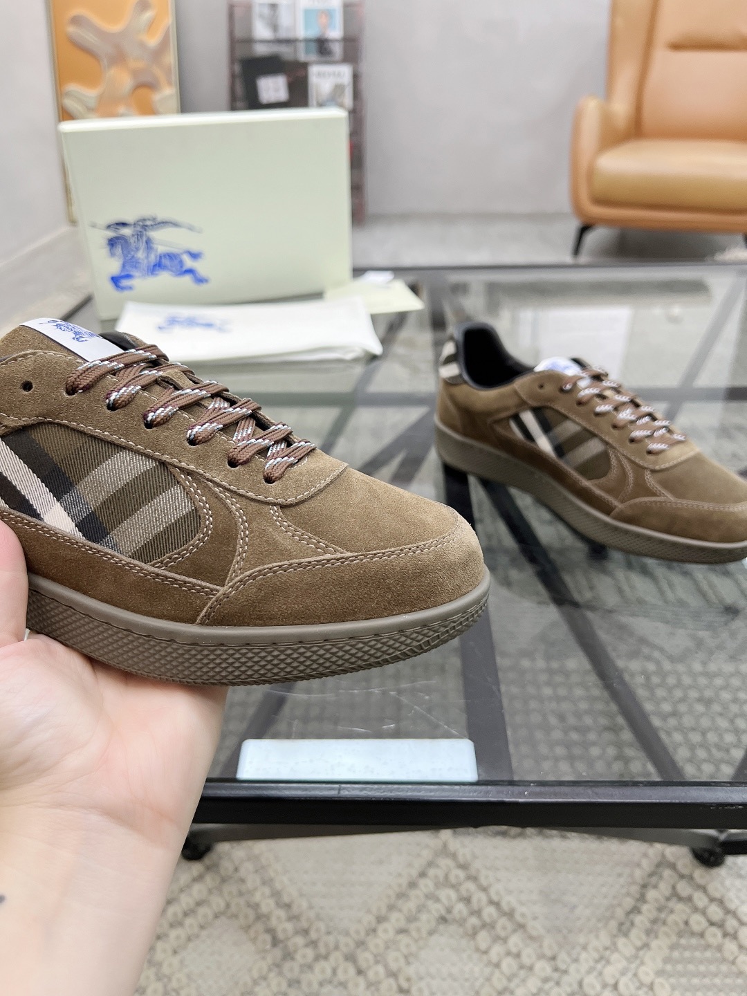 Men B*rberry Sneaker （）