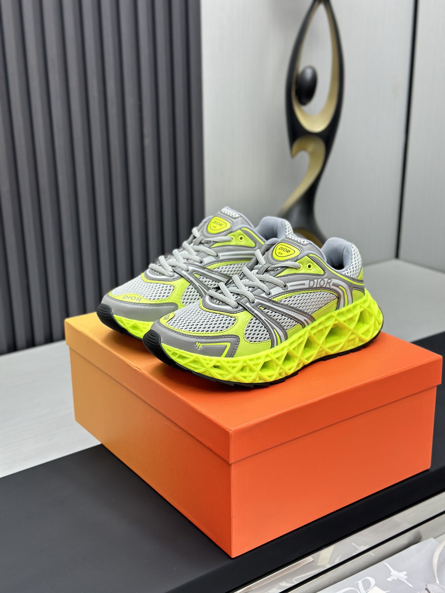 Men D*ior Top Sneaker（）