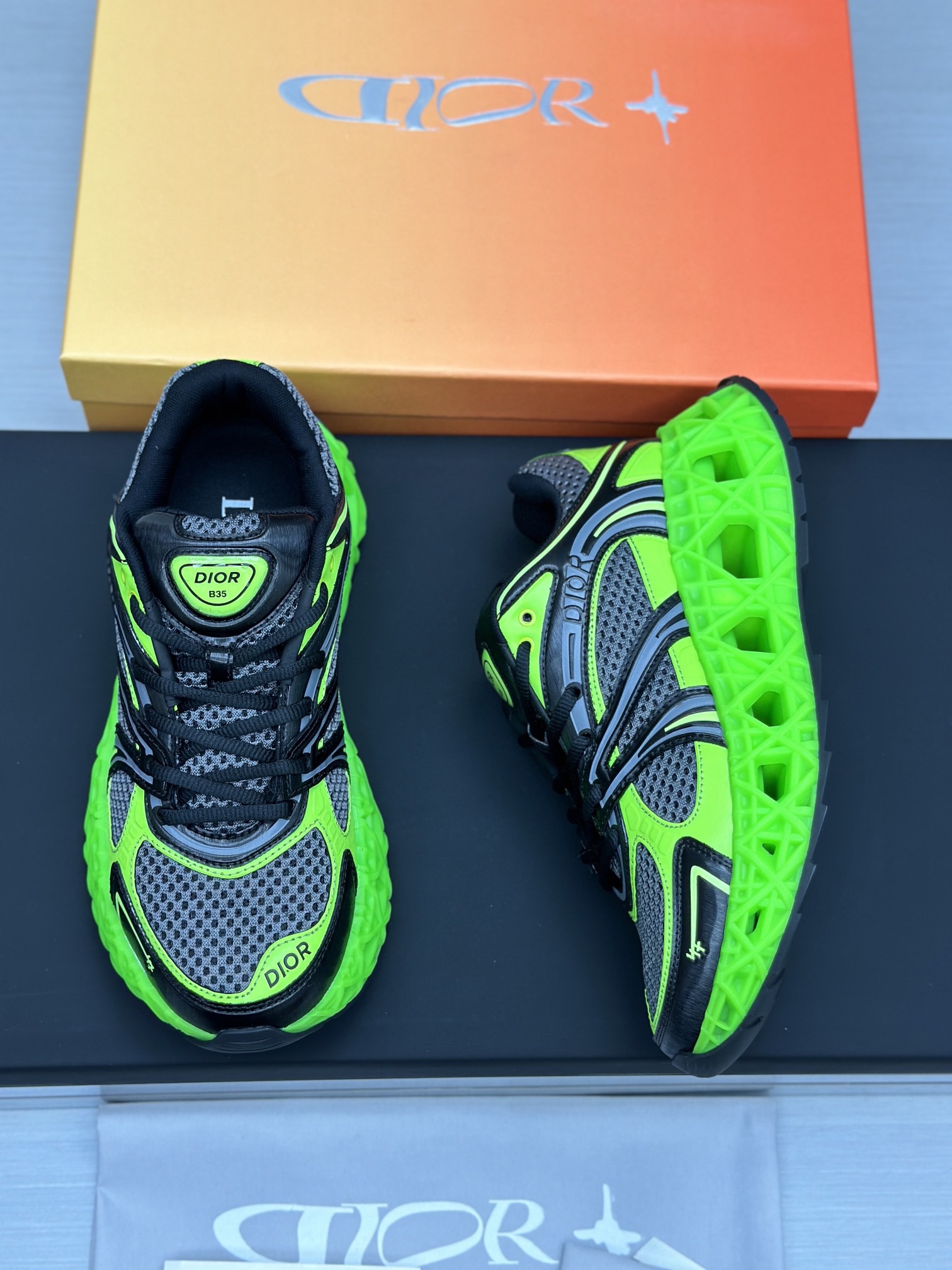 Men D*ior Top Sneaker（）