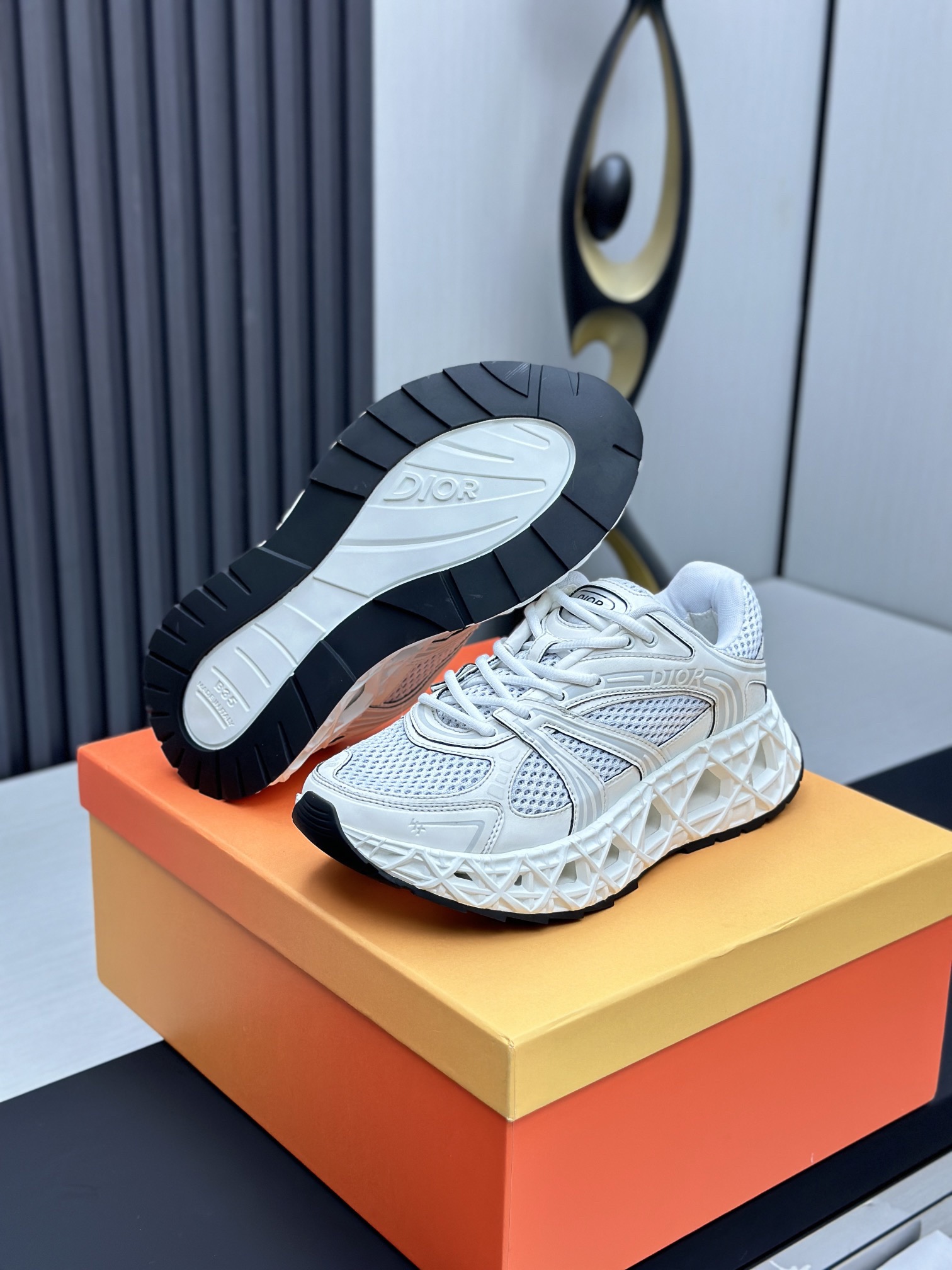 Men D*ior Top Sneaker（）