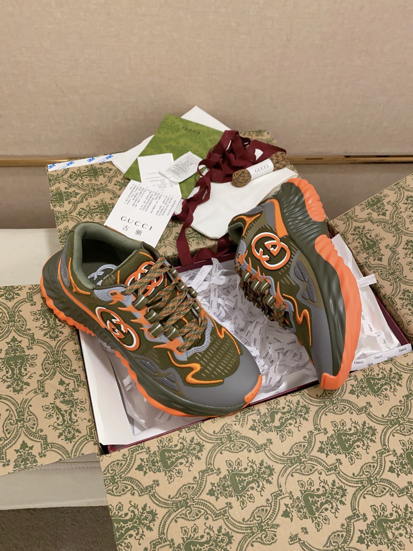 Men Women G*ucci Top Sneaker