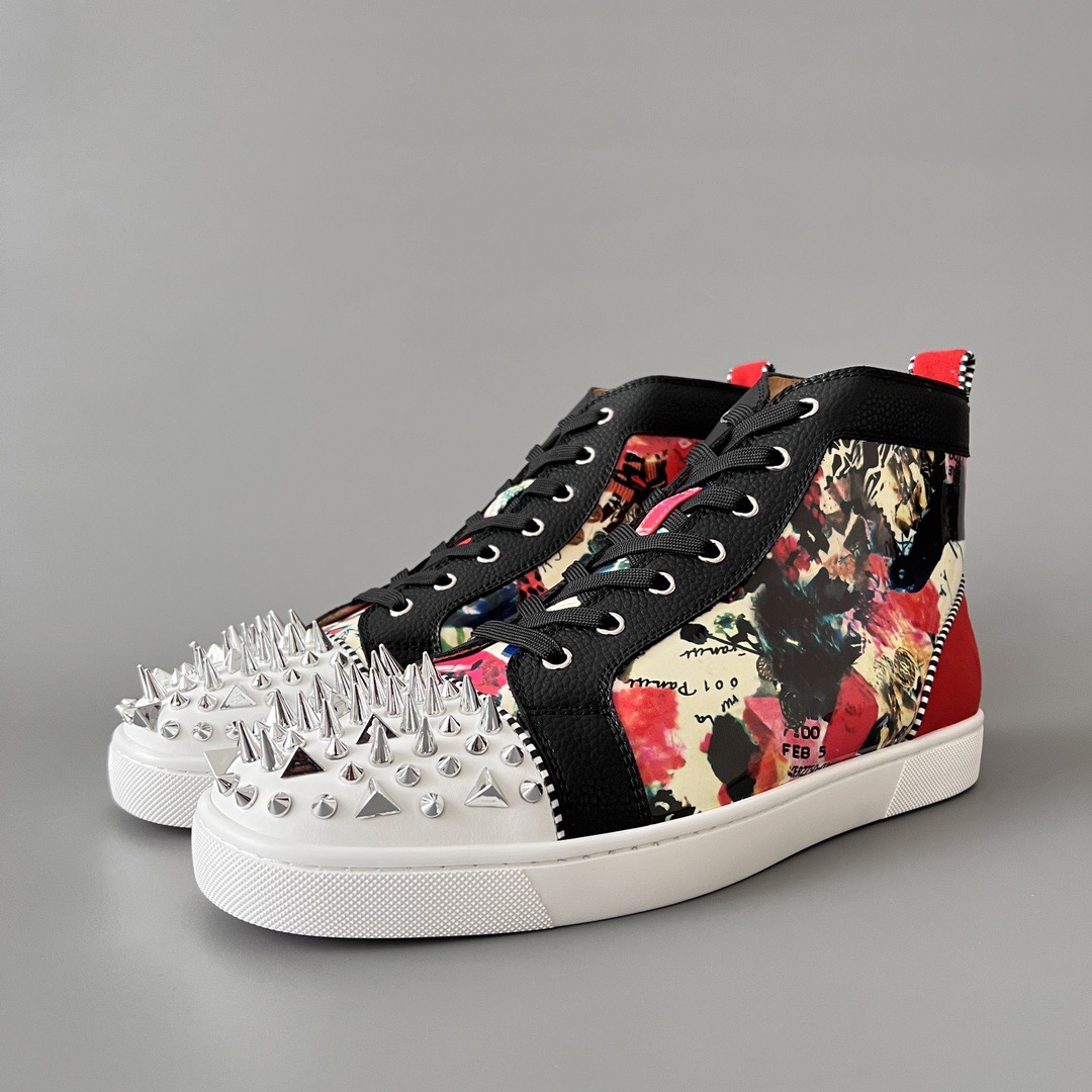 C*hristian ·Louboutin men women TOP sneakers