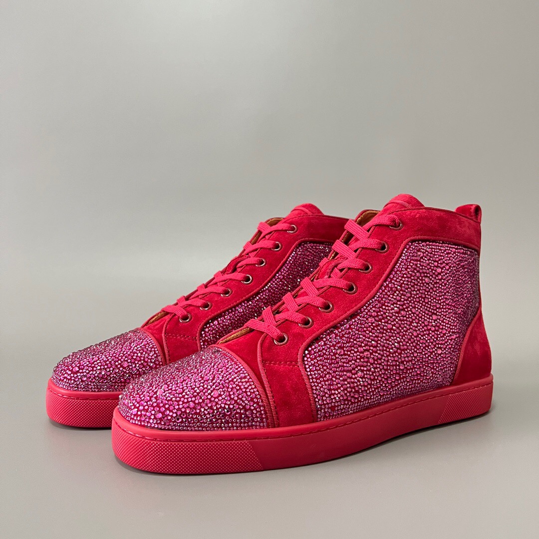 C*hristian ·Louboutin men women TOP sneakers