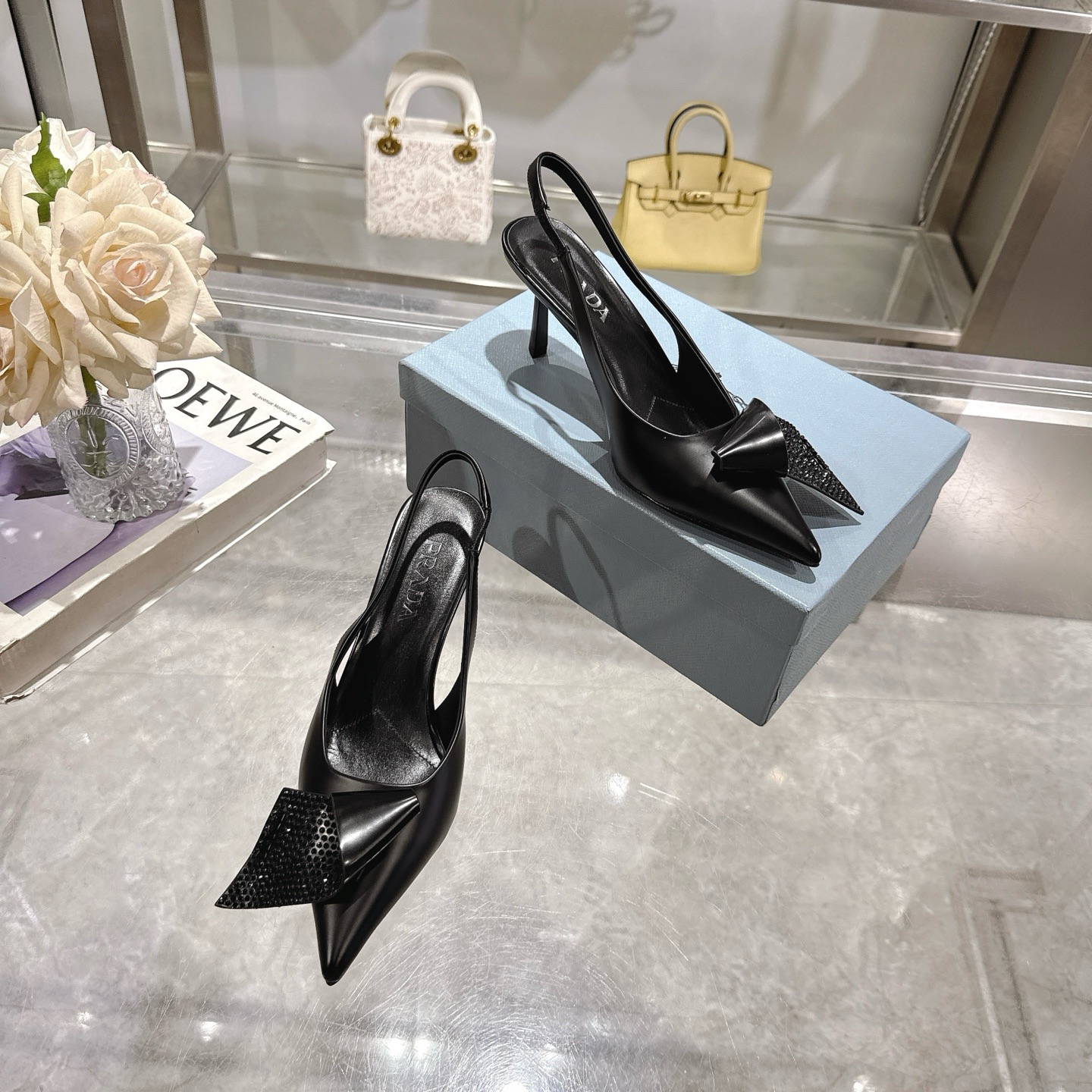 Women P*rada Top Quality Sandals