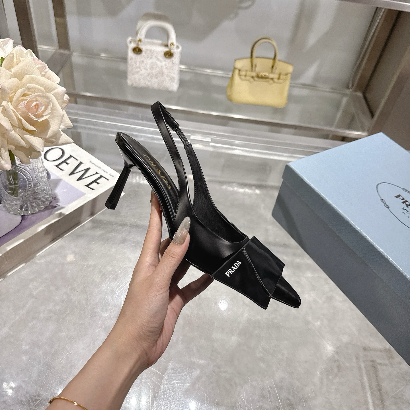 Women P*rada Top Quality Sandals