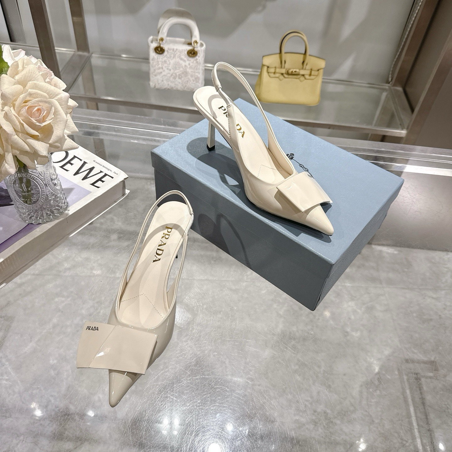 Women P*rada Top Quality Sandals