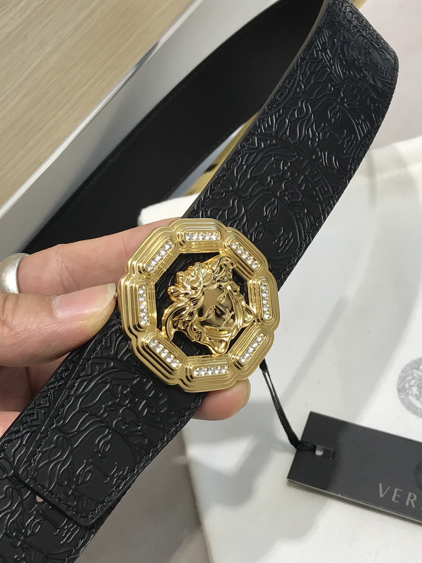 Copy V*ersace Belts Top Quality