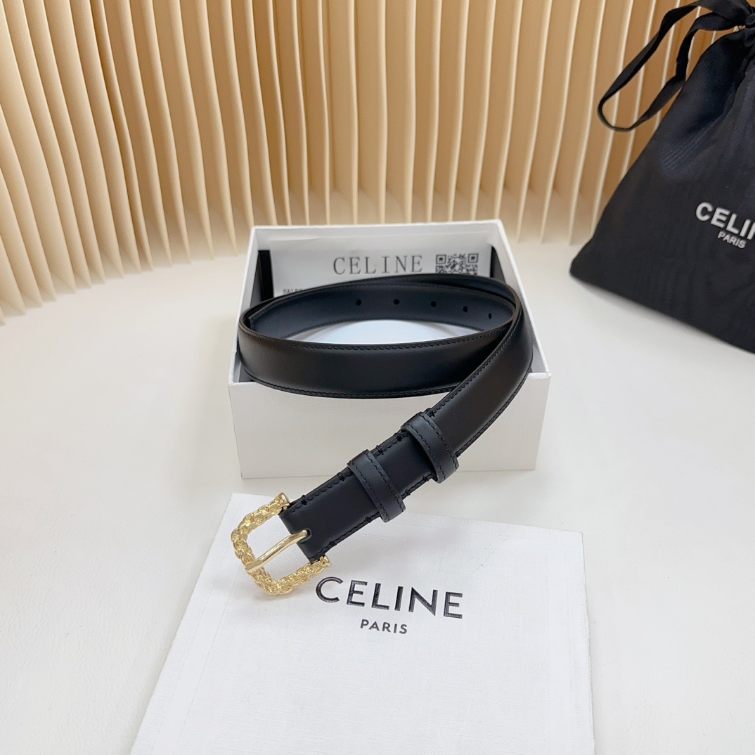 C* eline Belts Top Quality 25MM