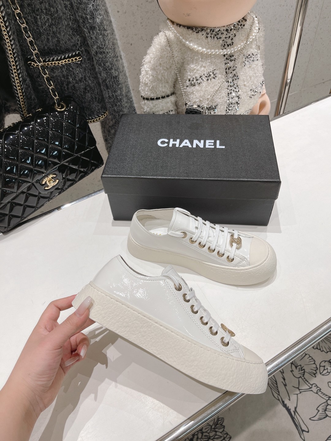 Men Women Top Quality C*hanel shoes