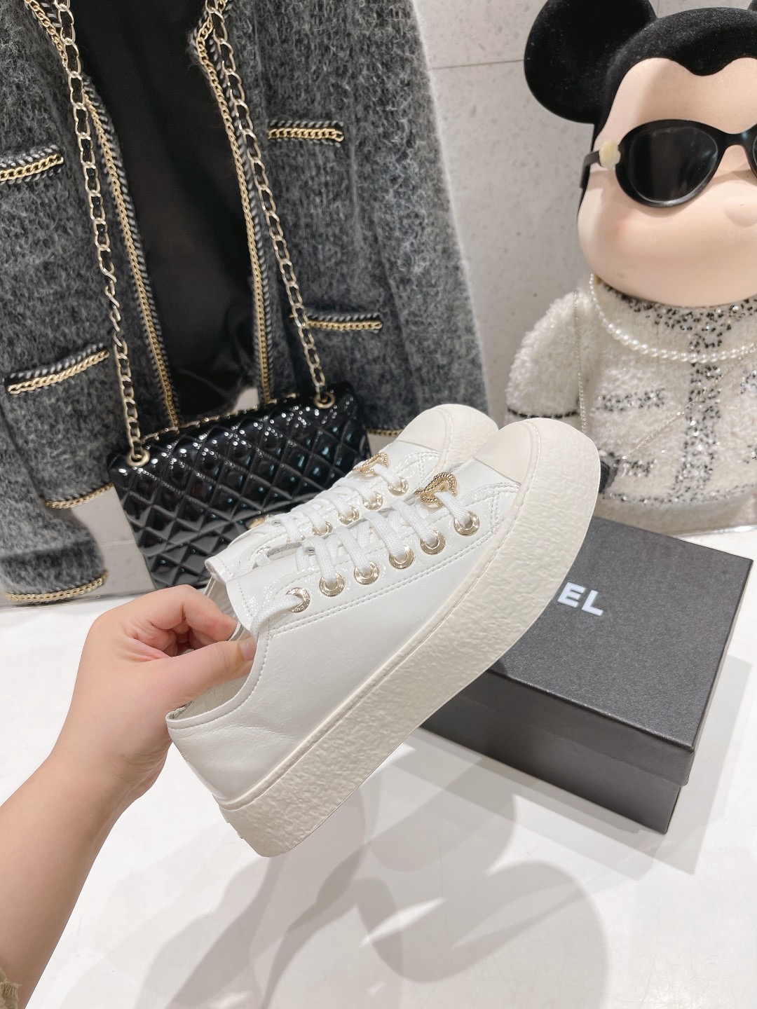 Men Women Top Quality C*hanel shoes