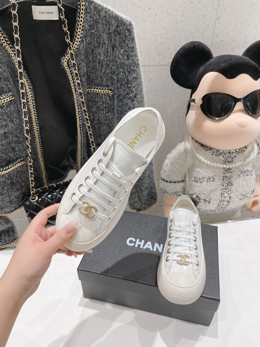 Men Women Top Quality C*hanel shoes