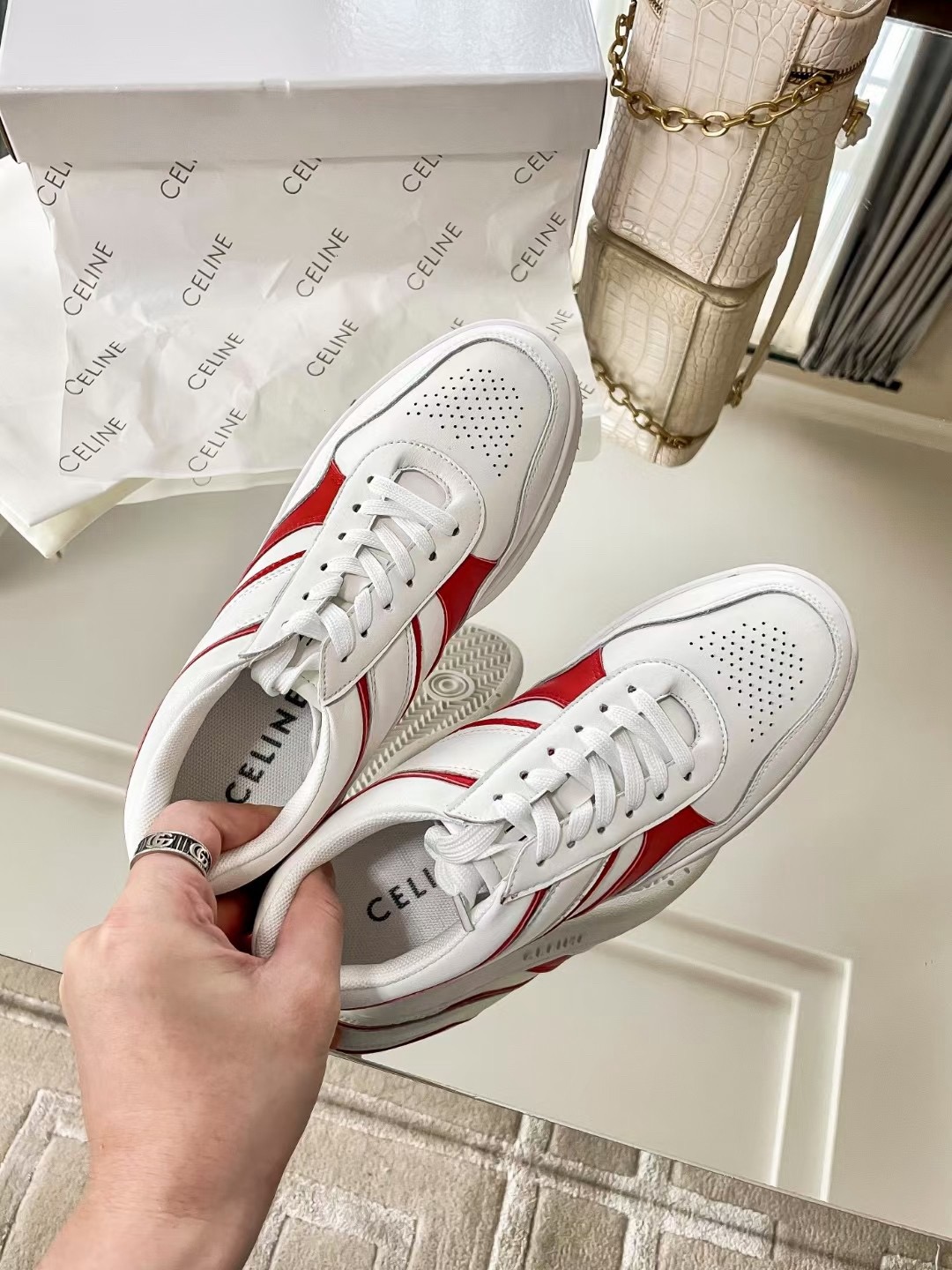 Men Women Top Quality C*eline shoes