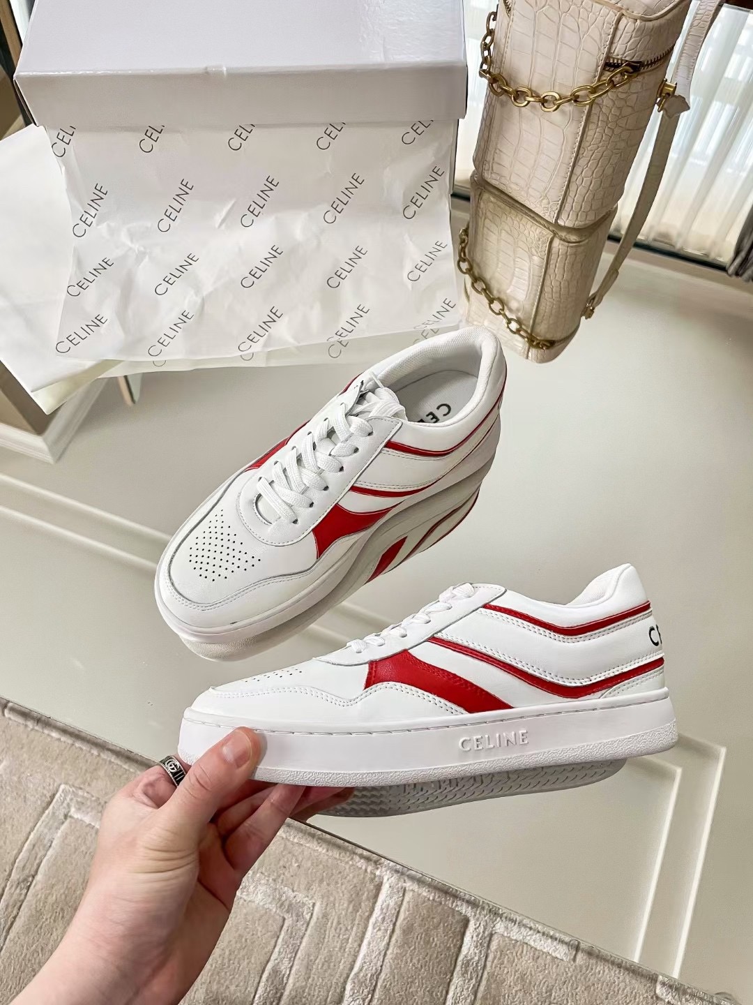 Men Women Top Quality C*eline shoes