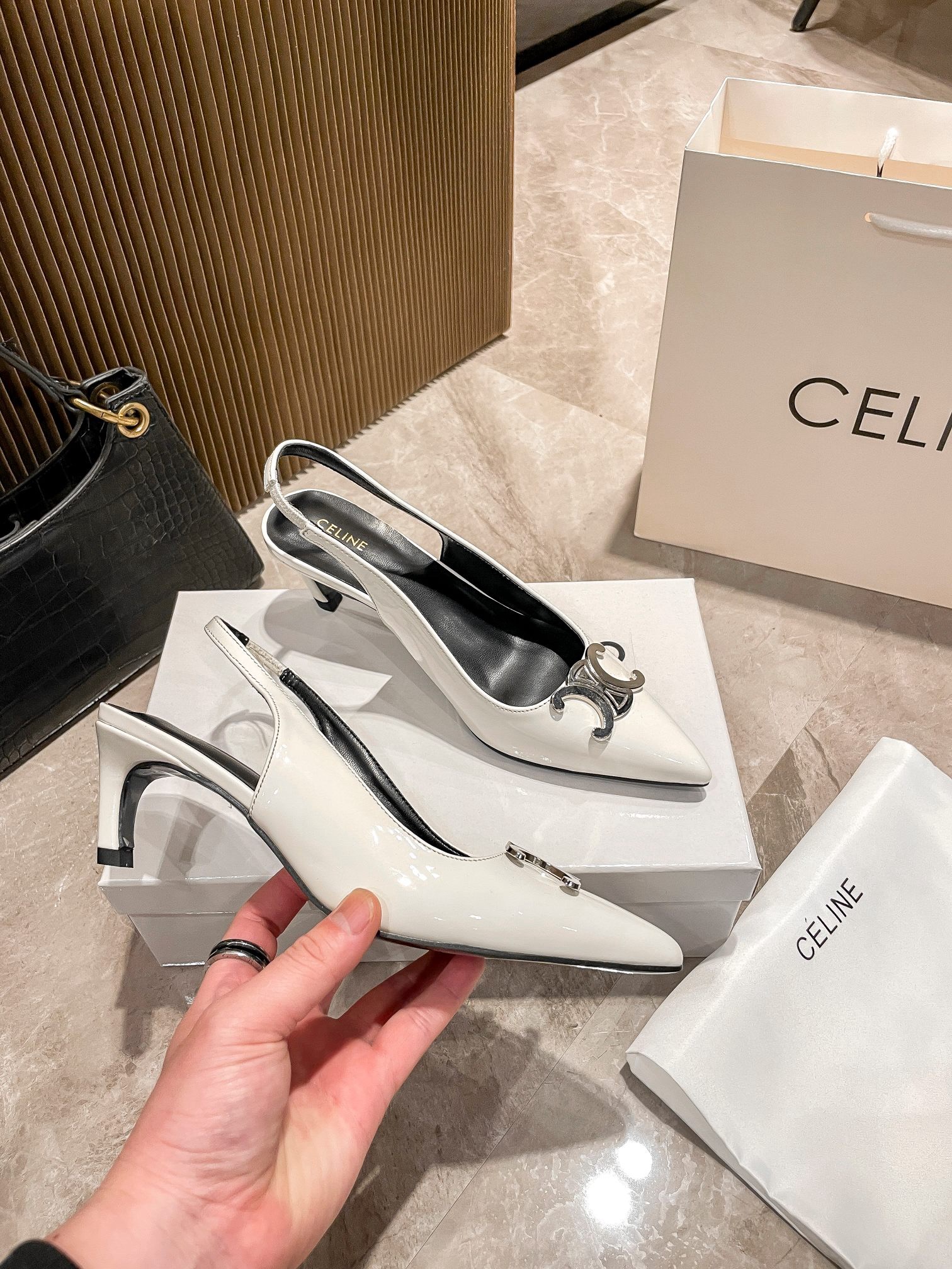 Women Top Quality C*eline shoes 5cm