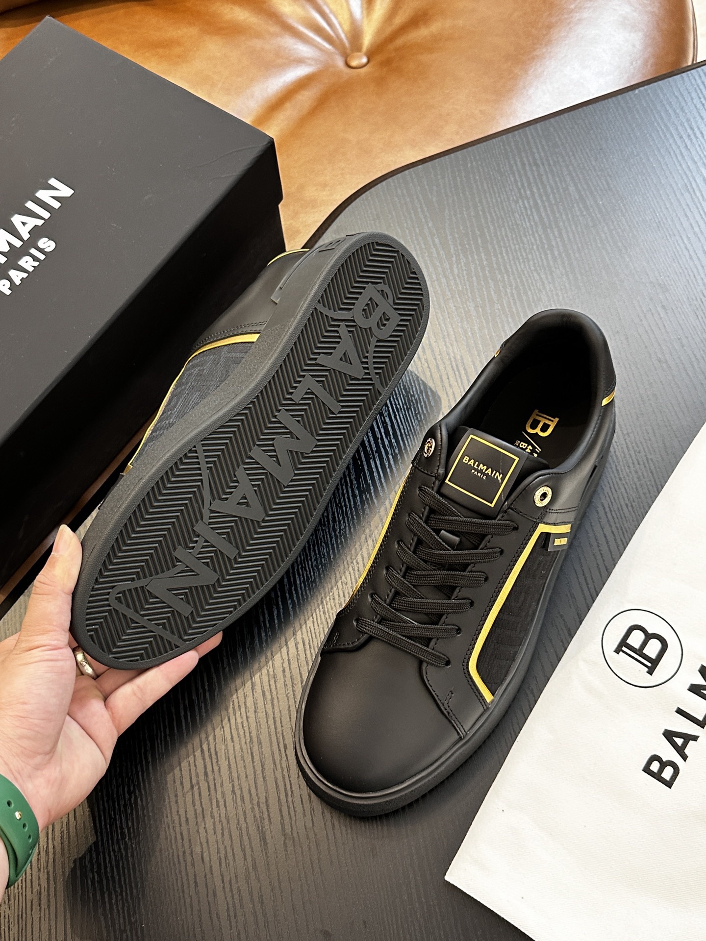 Women Men Top Quality B*almain shoes