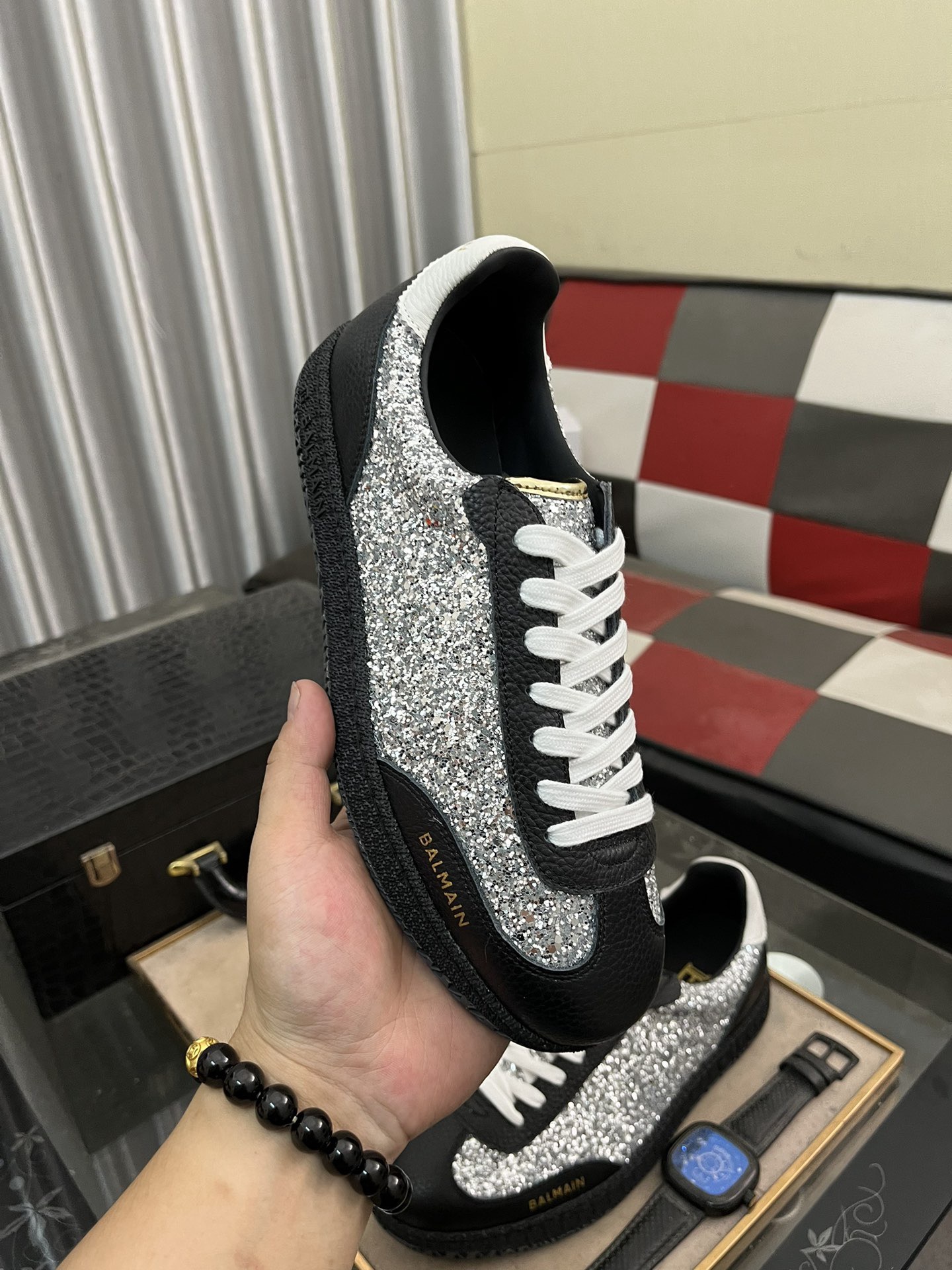 Women Men Top Quality B*almain shoes