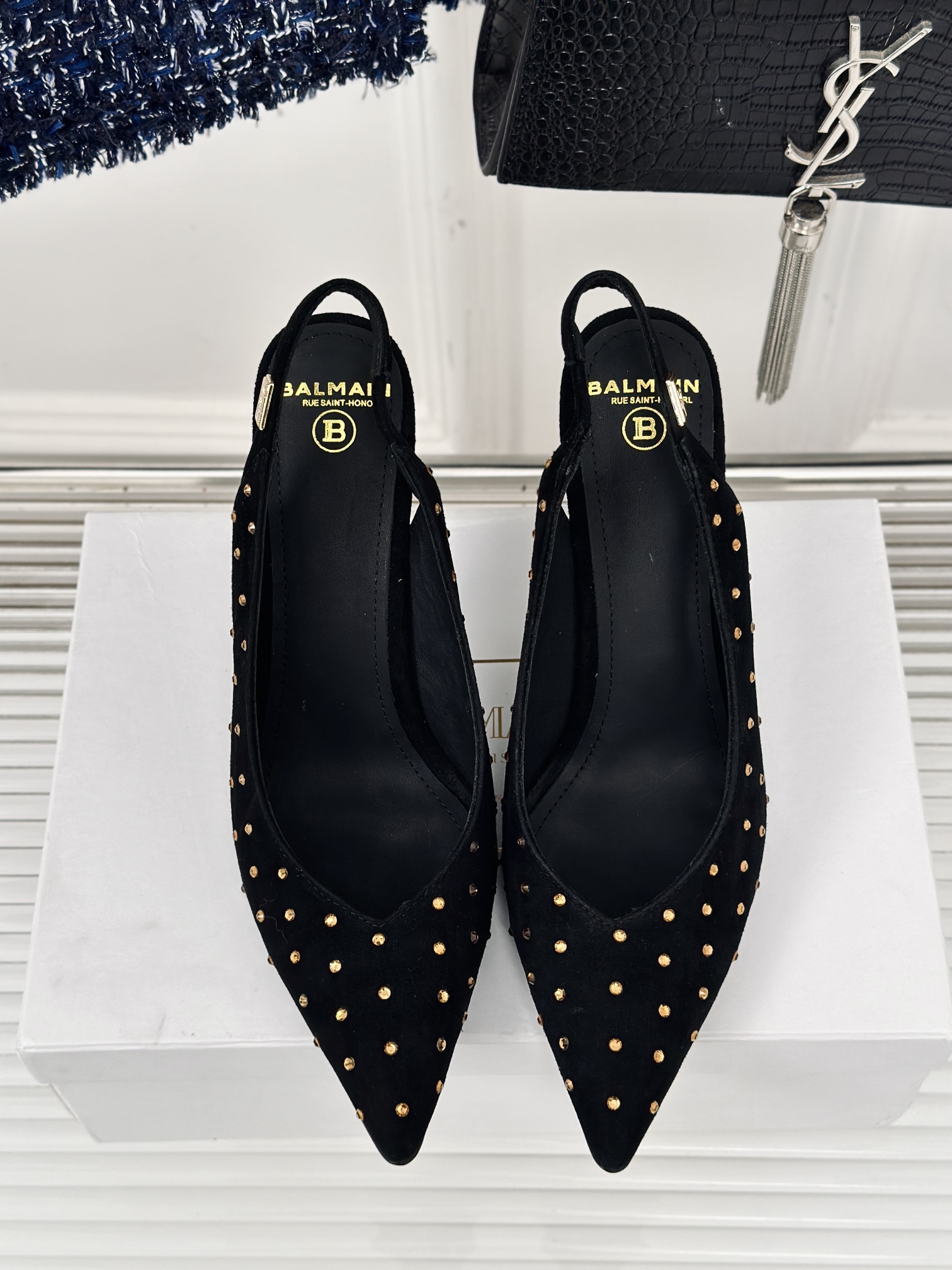 Women Top Quality B*almain shoes 10.5cm