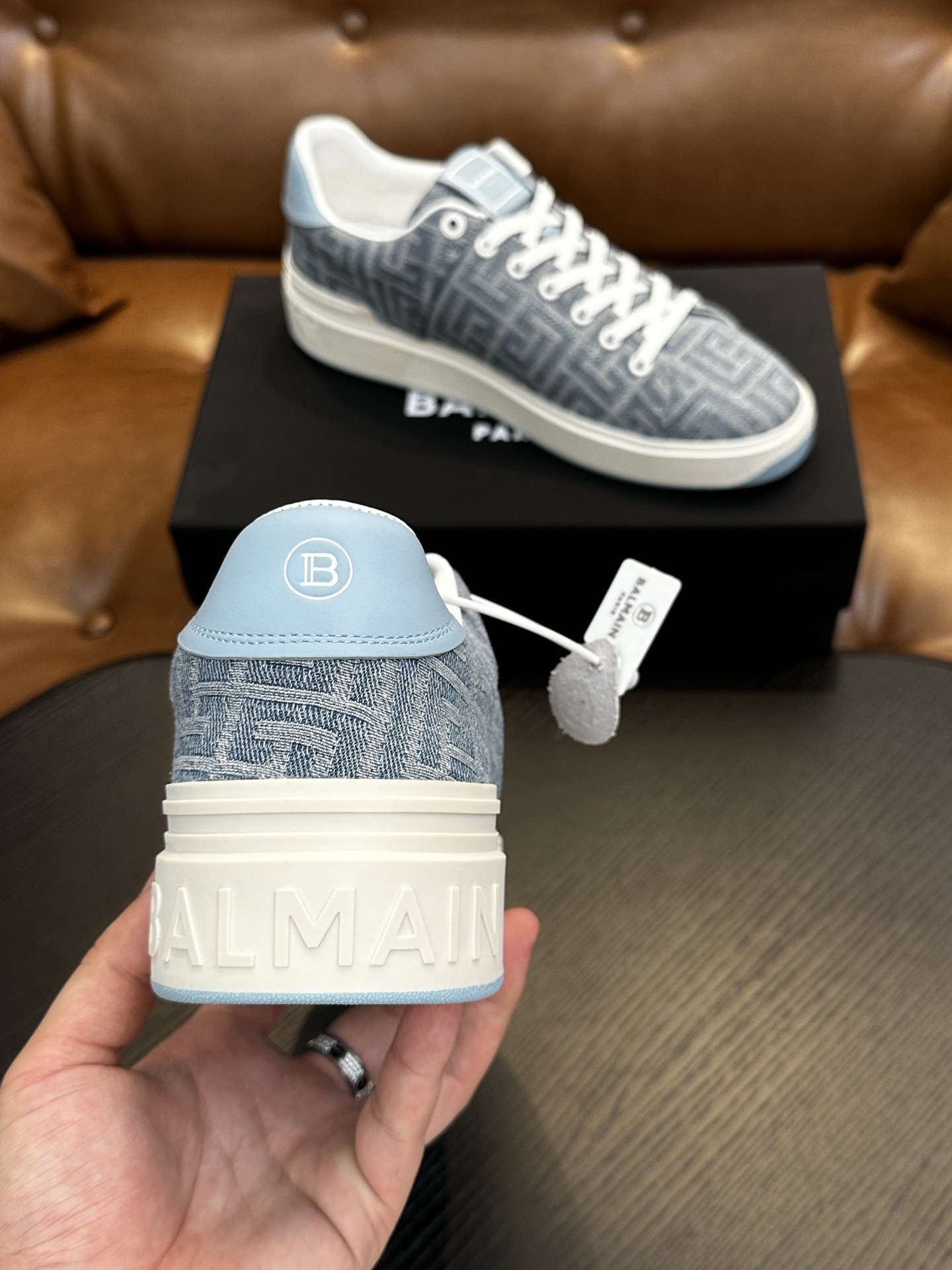 Women Men Top Quality B*almain shoes