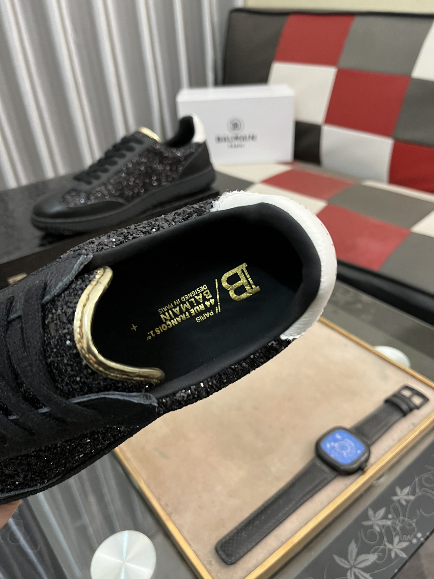 Women Men Top Quality B*almain shoes