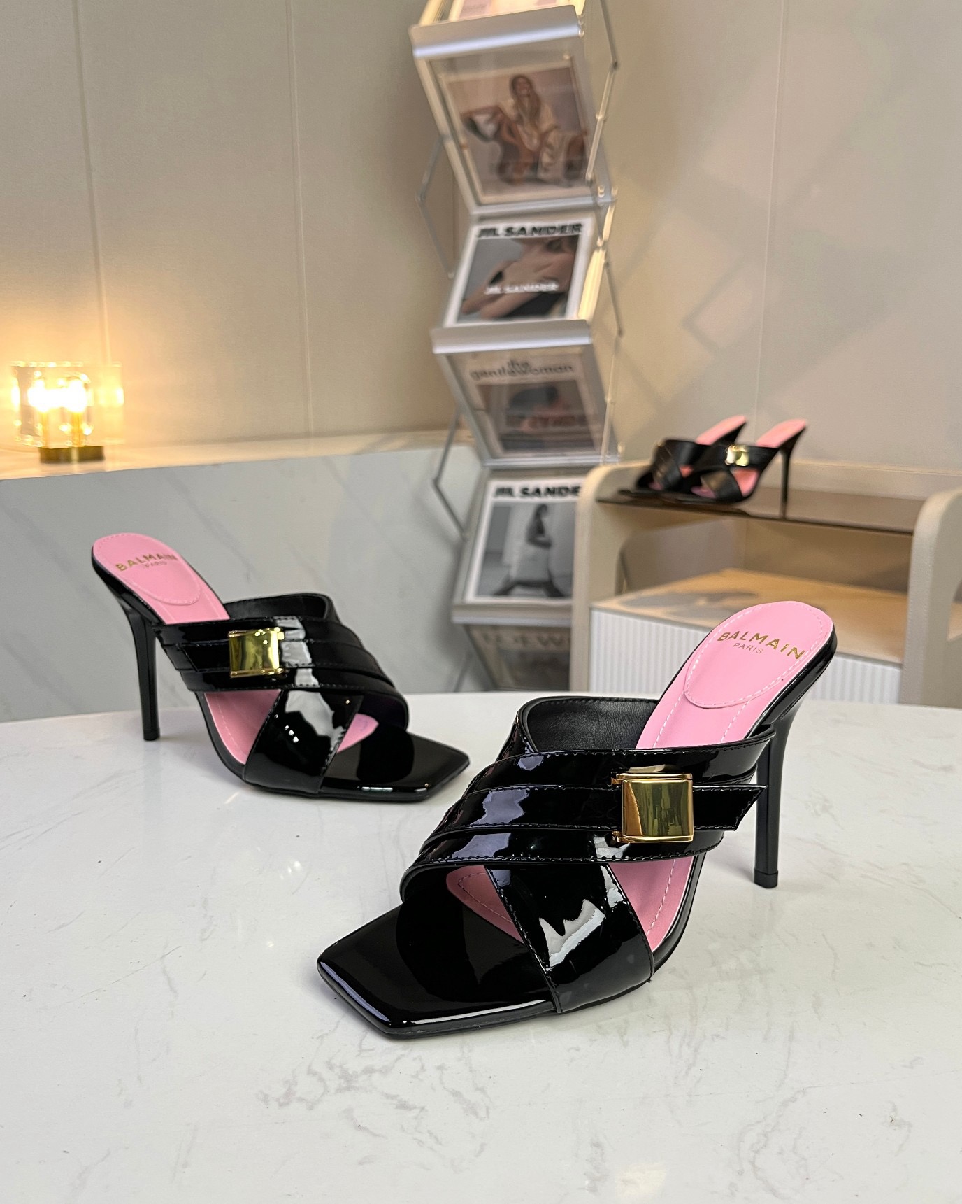 Women Top Quality B*almain shoes 10.5cm