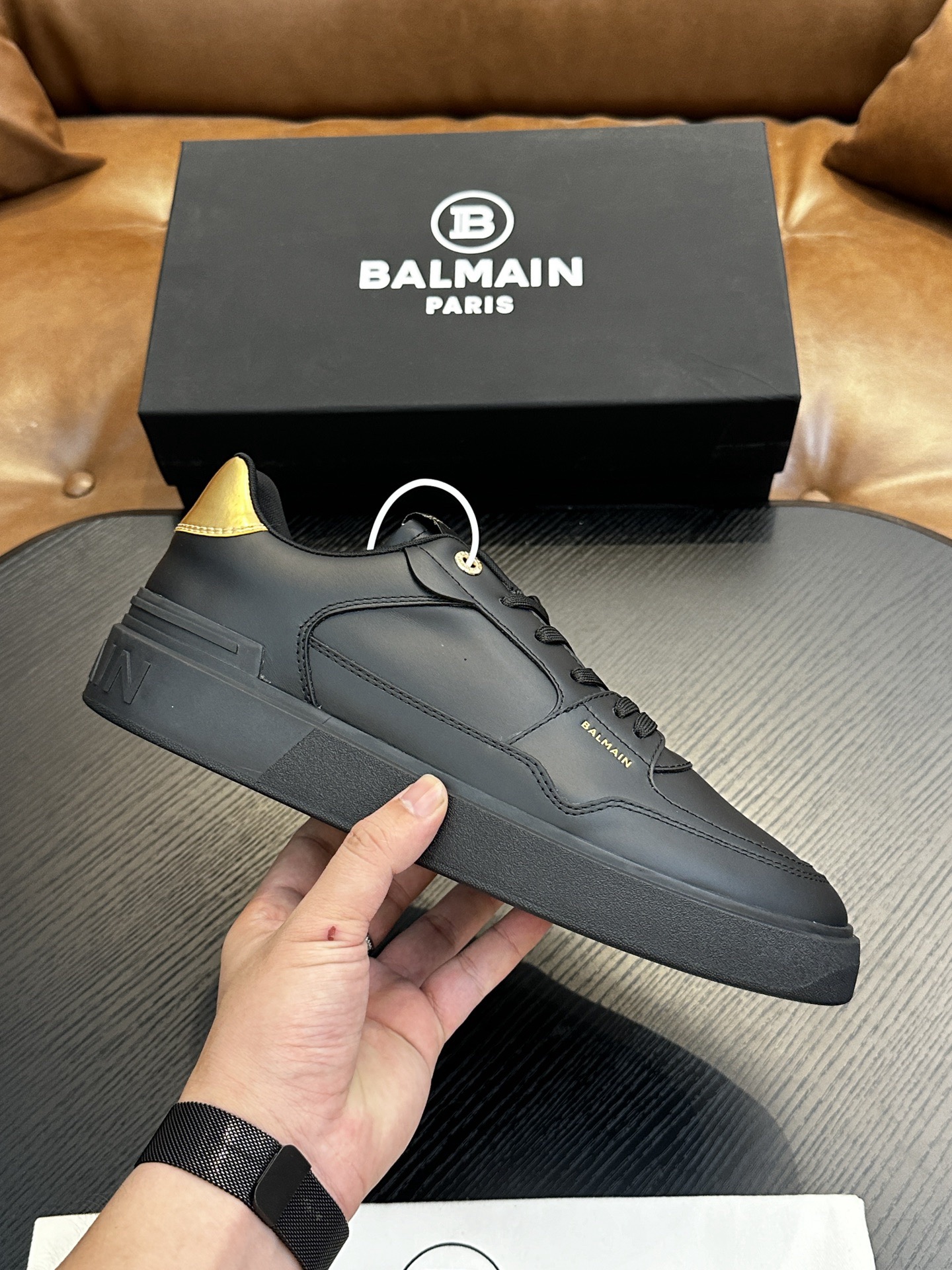 Women Men Top Quality B*almain shoes