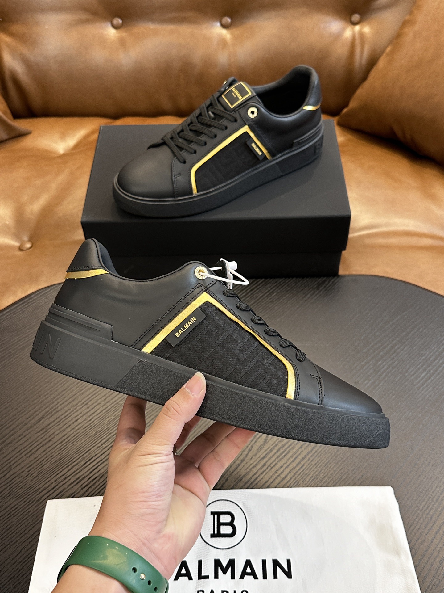 Women Men Top Quality B*almain shoes