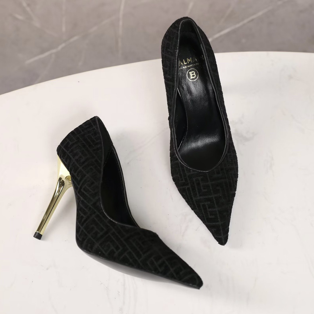 Women Top Quality B*almain shoes 10.5cm