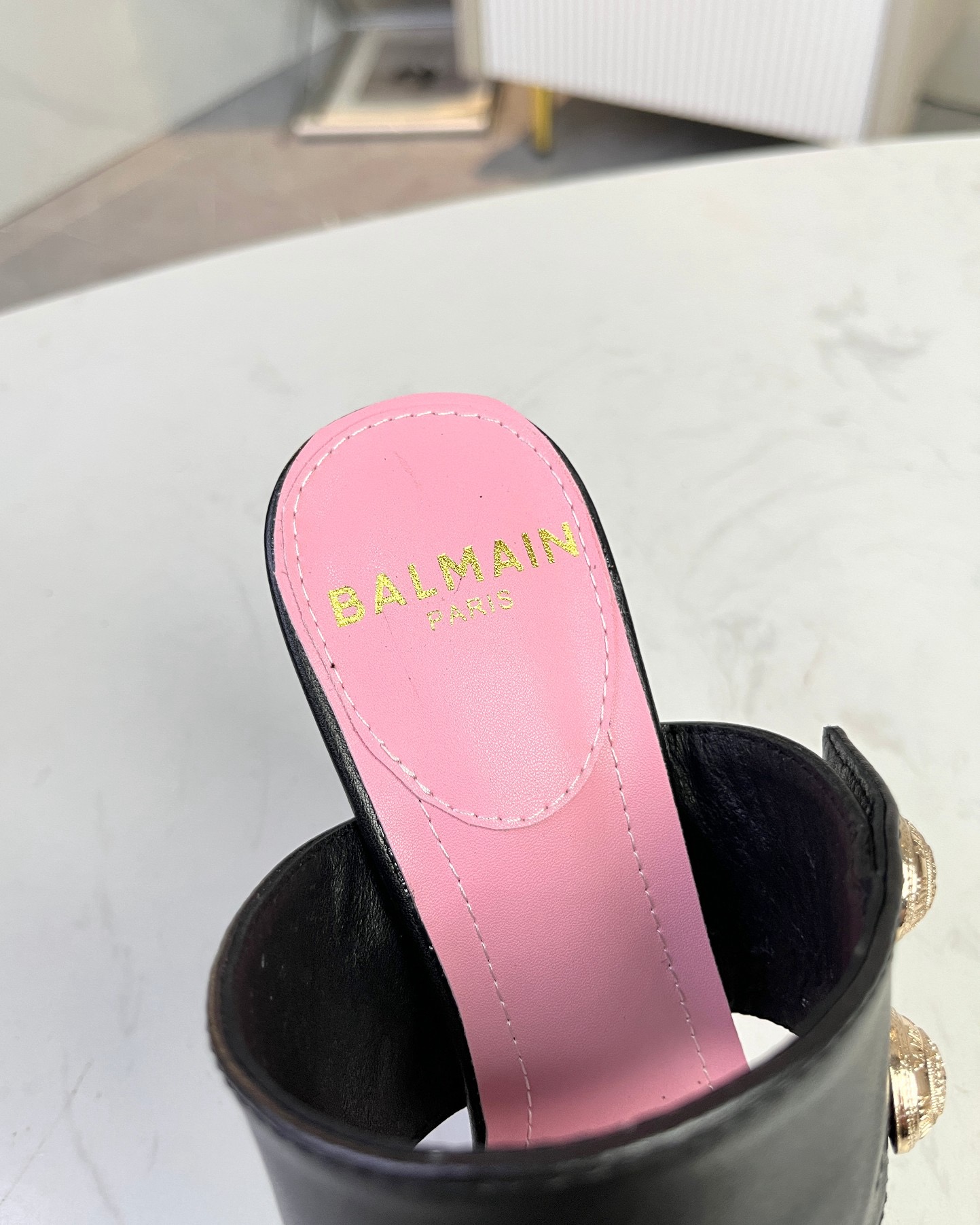 Women Top Quality B*almain shoes 10.5cm