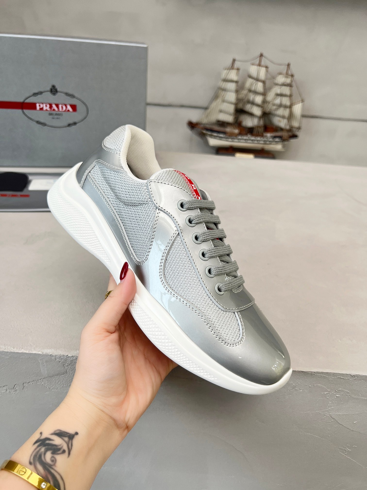 Women Men Top Quality P*rada shoes