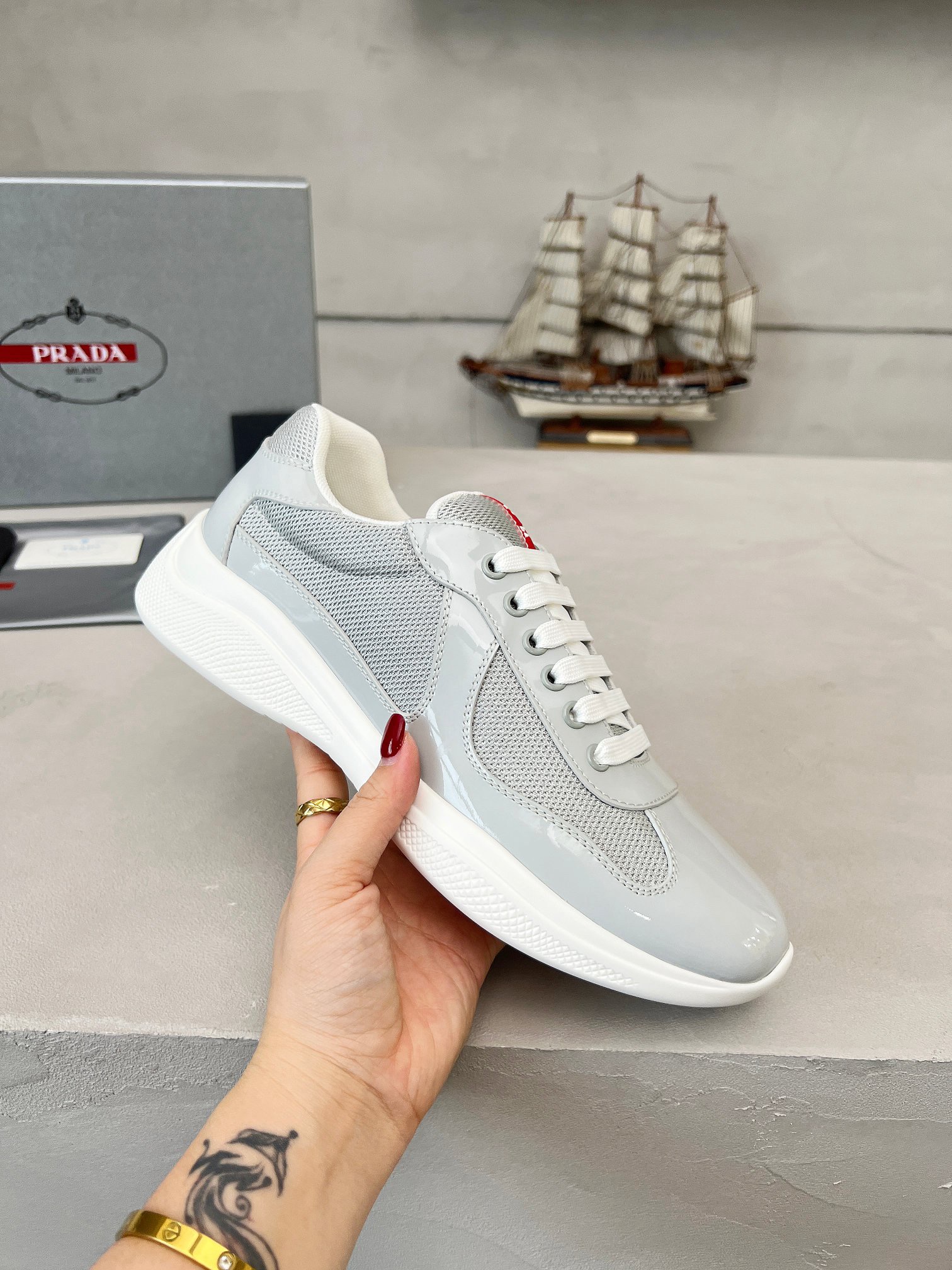 Women Men Top Quality P*rada shoes