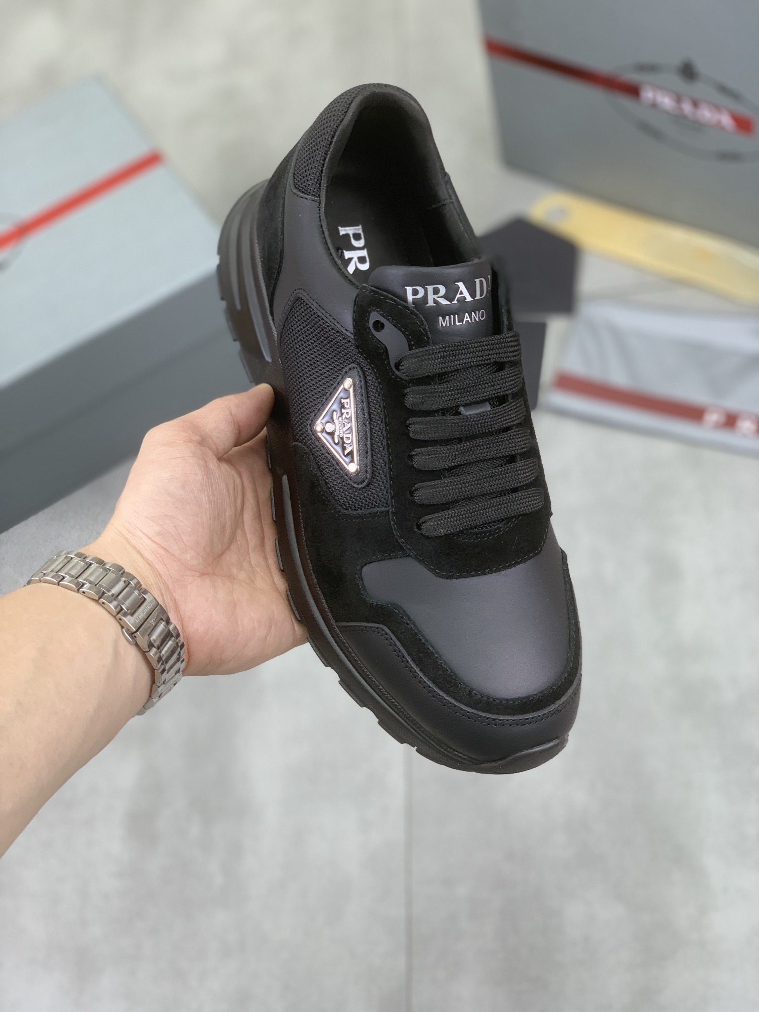 Women Men Top Quality P*rada shoes