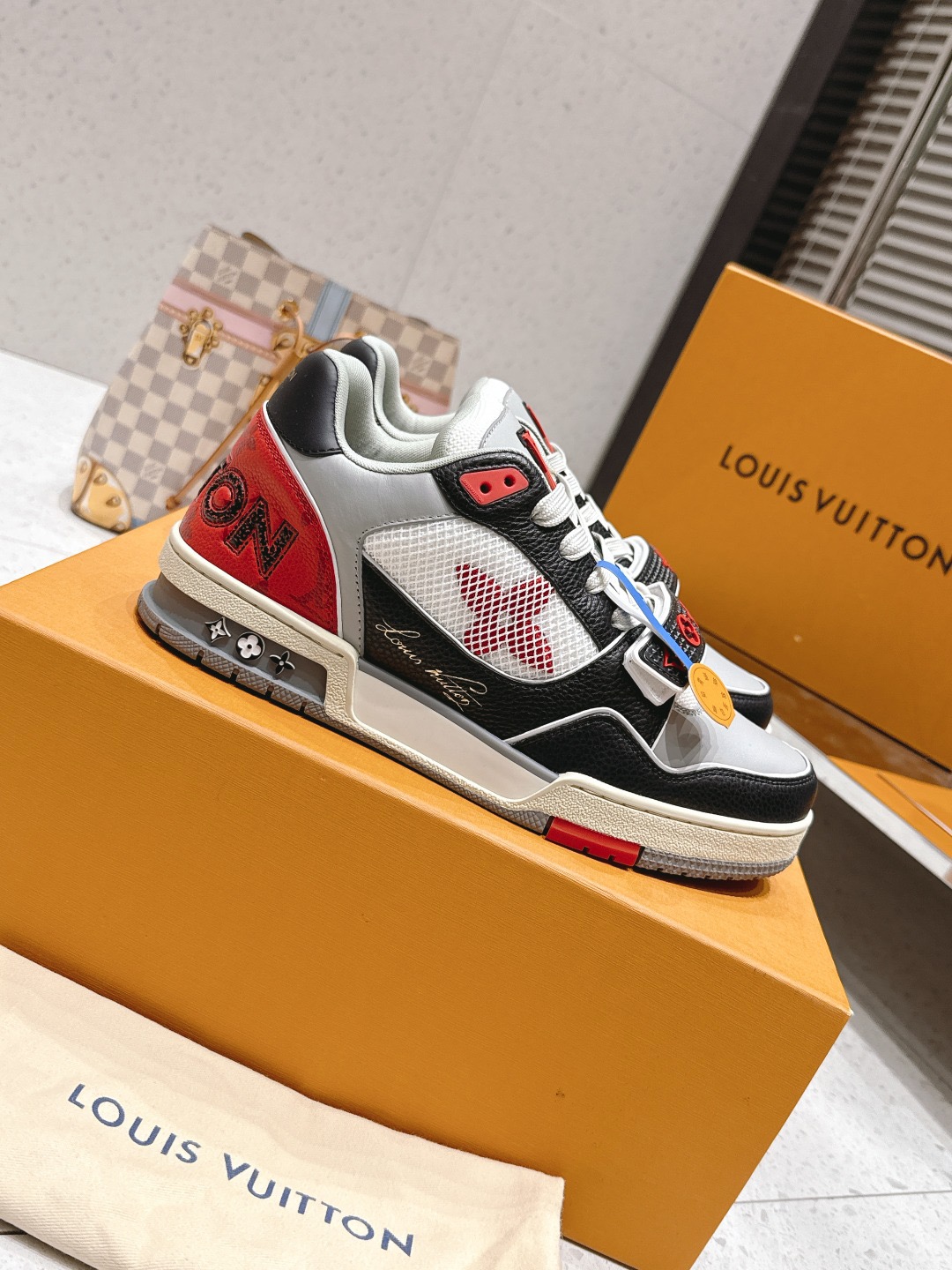 Men Women L*ouis V*uitton Top Sneaker L*V Trainer size 35-46