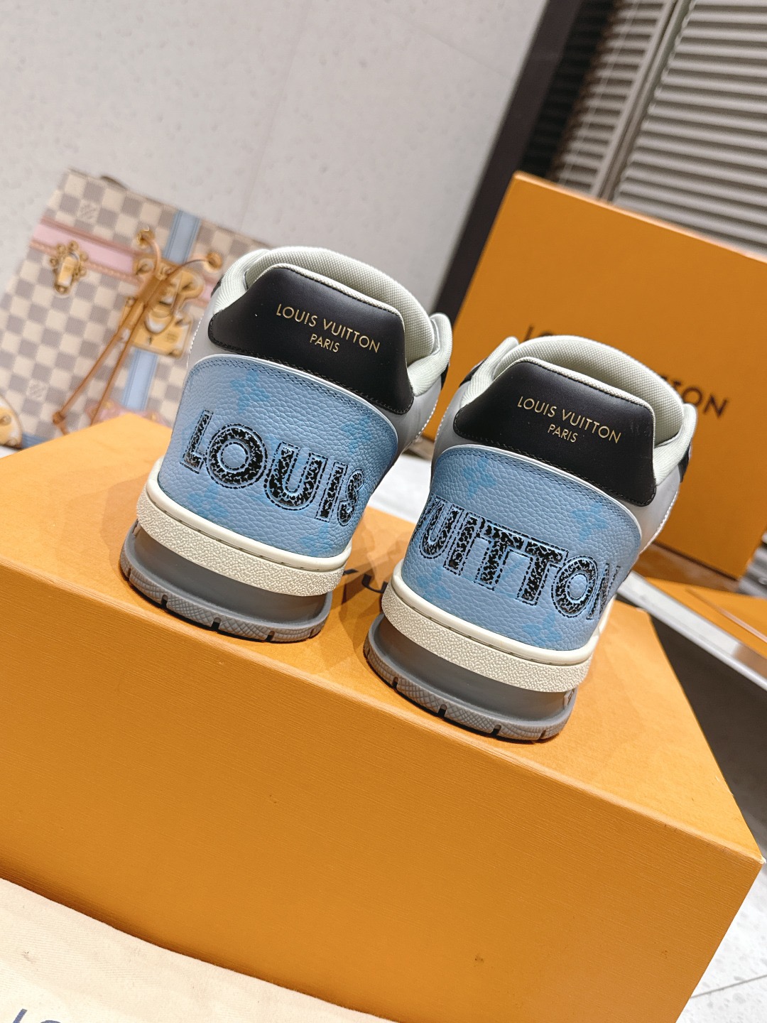Men Women L*ouis V*uitton Top Sneaker L*V Trainer size 35-46