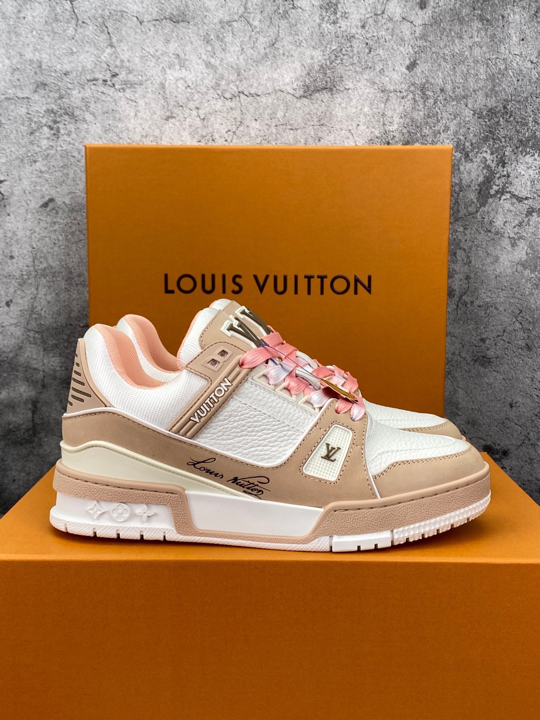 Men Women L*ouis V*uitton Top Sneaker L*V Trainer size 35-46