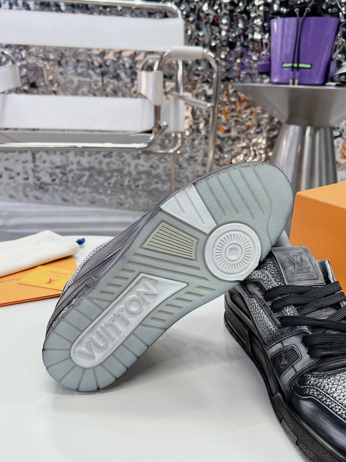 Men Women L*ouis V*uitton Top Sneaker L*V Trainer size 35-46