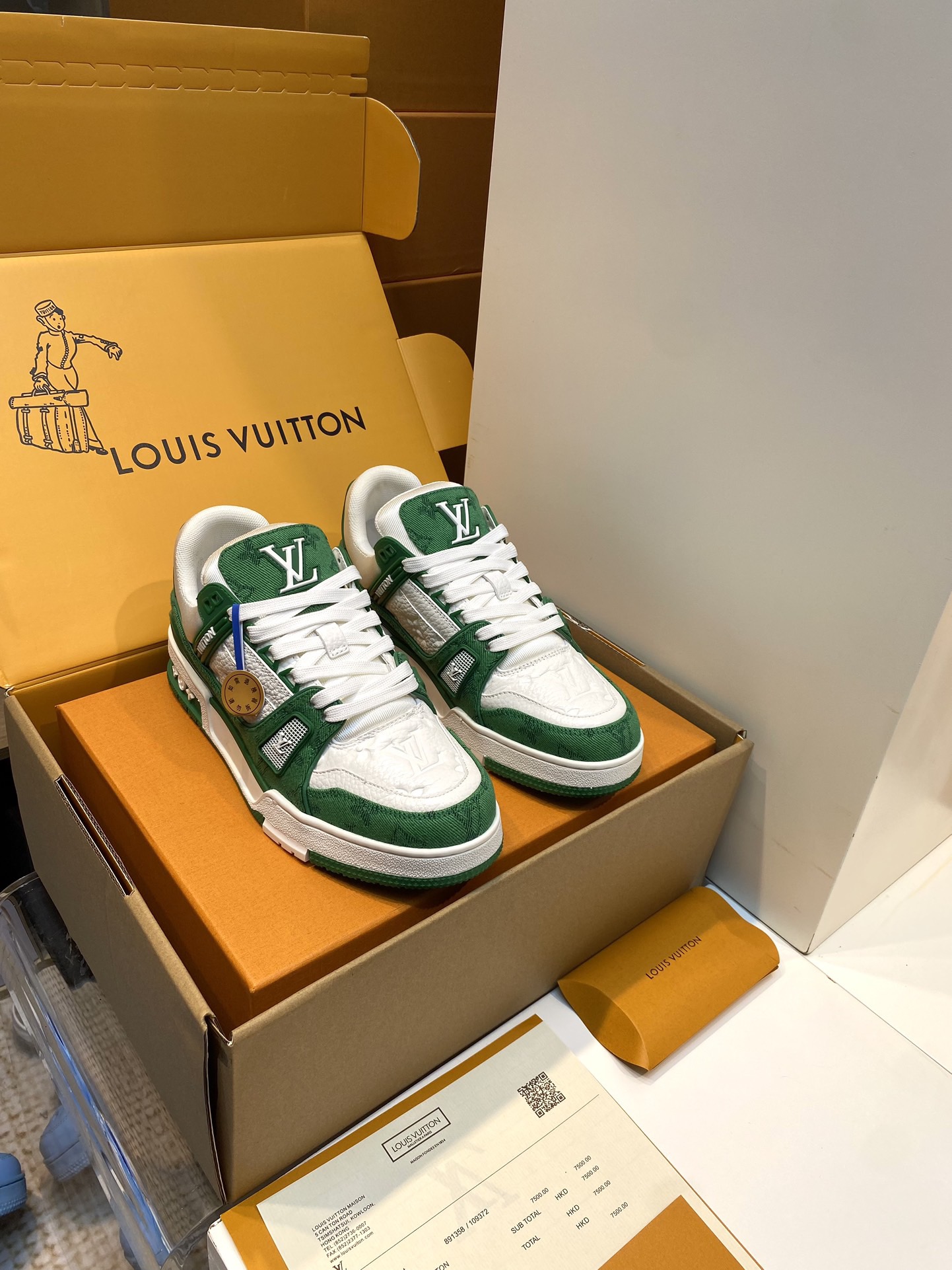 Men Women L*ouis V*uitton Top Sneaker L*V Trainer size 35-46