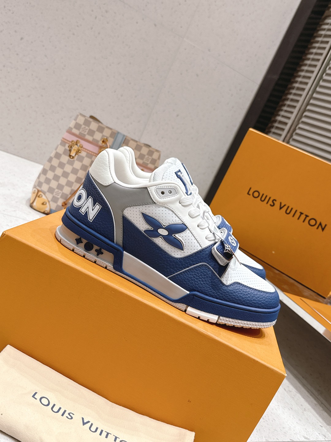 Men Women L*ouis V*uitton Top Sneaker L*V Trainer size 35-46