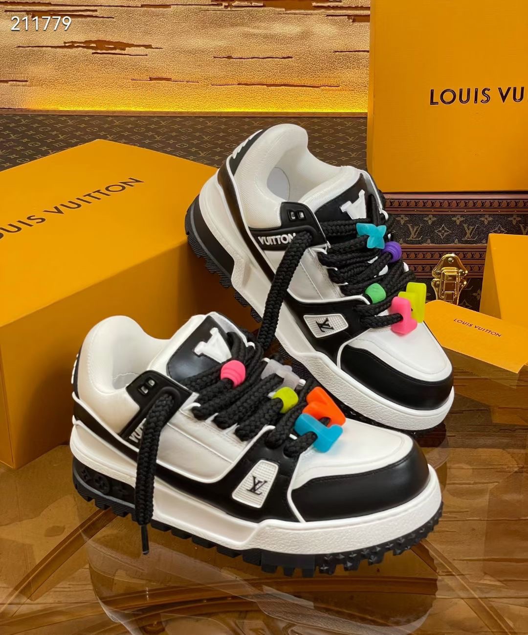 Men Women L*ouis V*uitton Top Sneaker L*V Trainer size 35-46