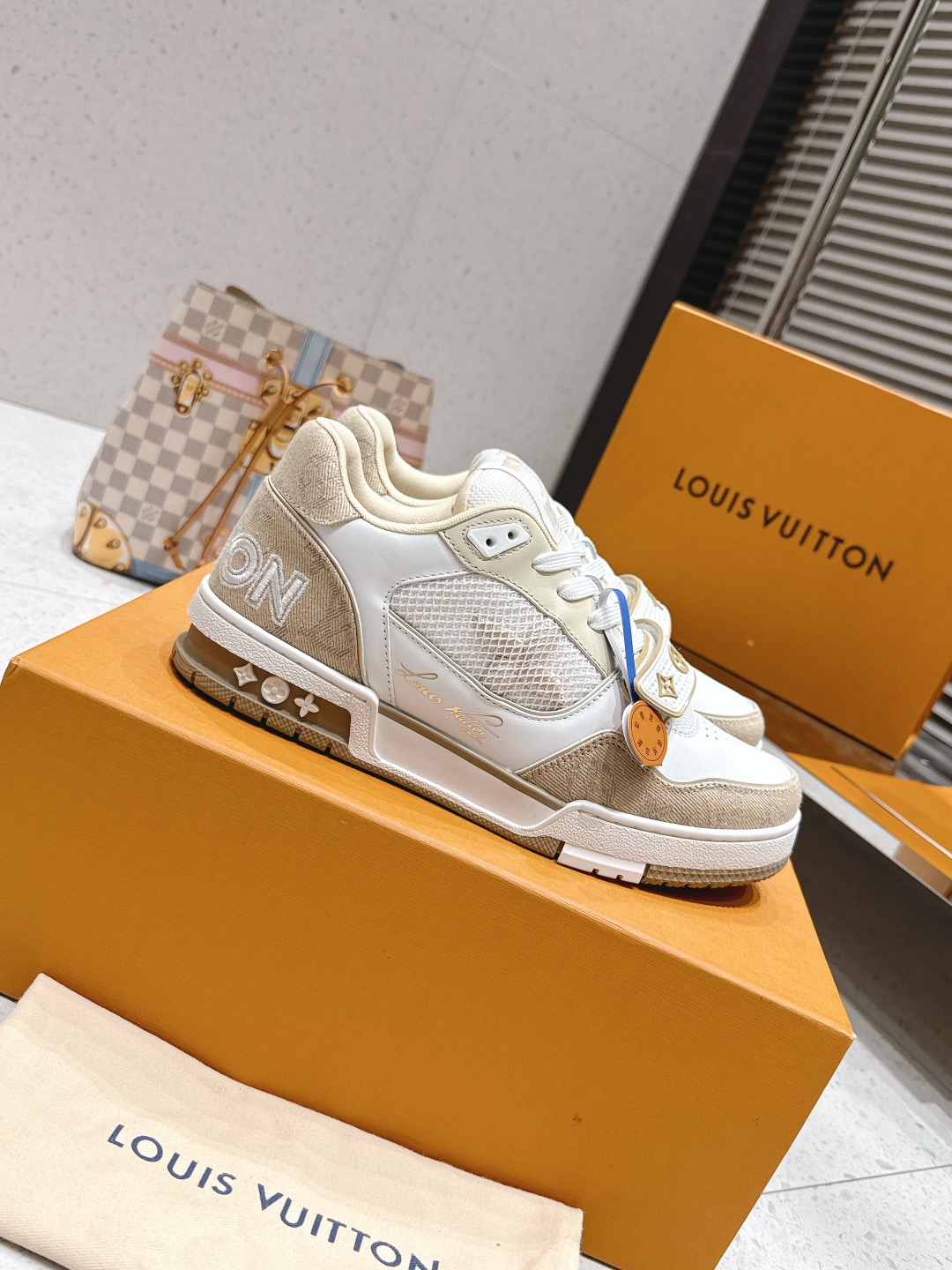 Men Women L*ouis V*uitton Top Sneaker L*V Trainer size 35-46