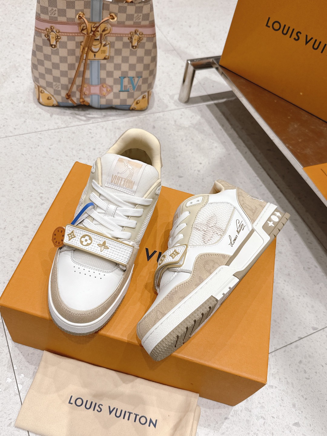 Men Women L*ouis V*uitton Top Sneaker L*V Trainer size 35-46