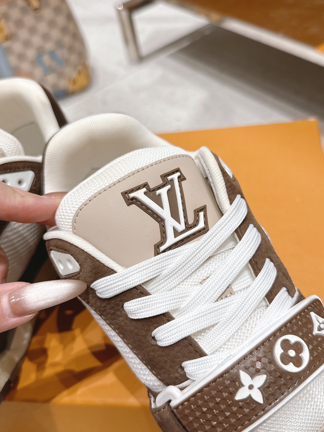 Men Women L*ouis V*uitton Top Sneaker L*V Trainer size 35-46