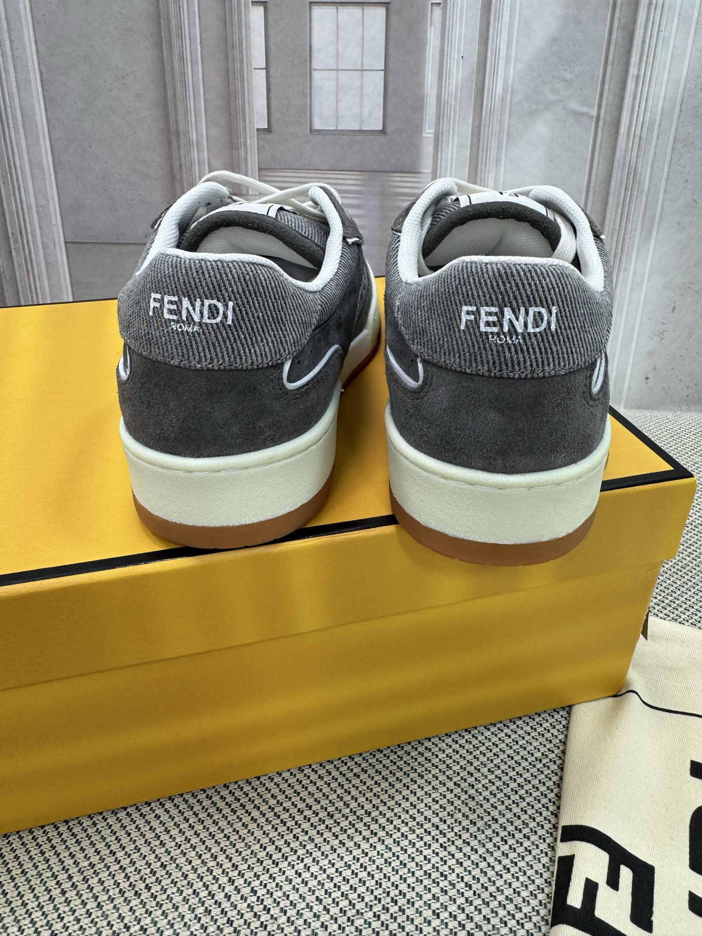 Men Women F*endi Top Sneakers size 35-46
