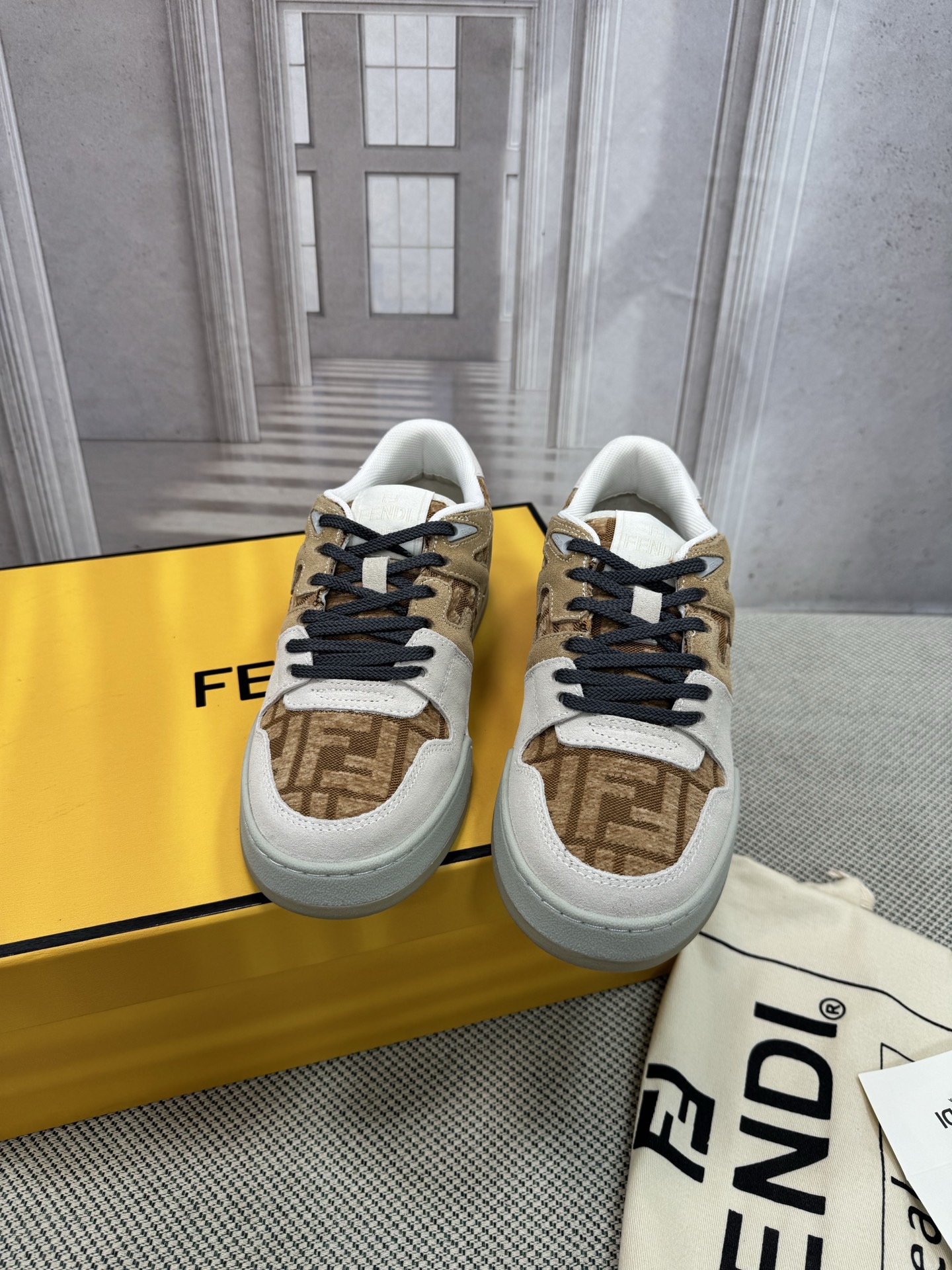 Men Women F*endi Top Sneakers size 35-46