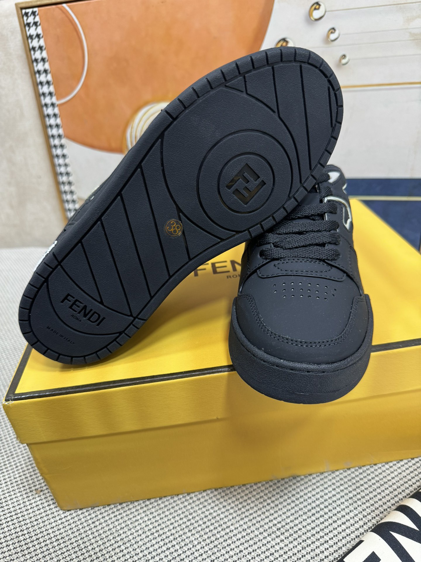 Men Women F*endi Top Sneakers size 35-46