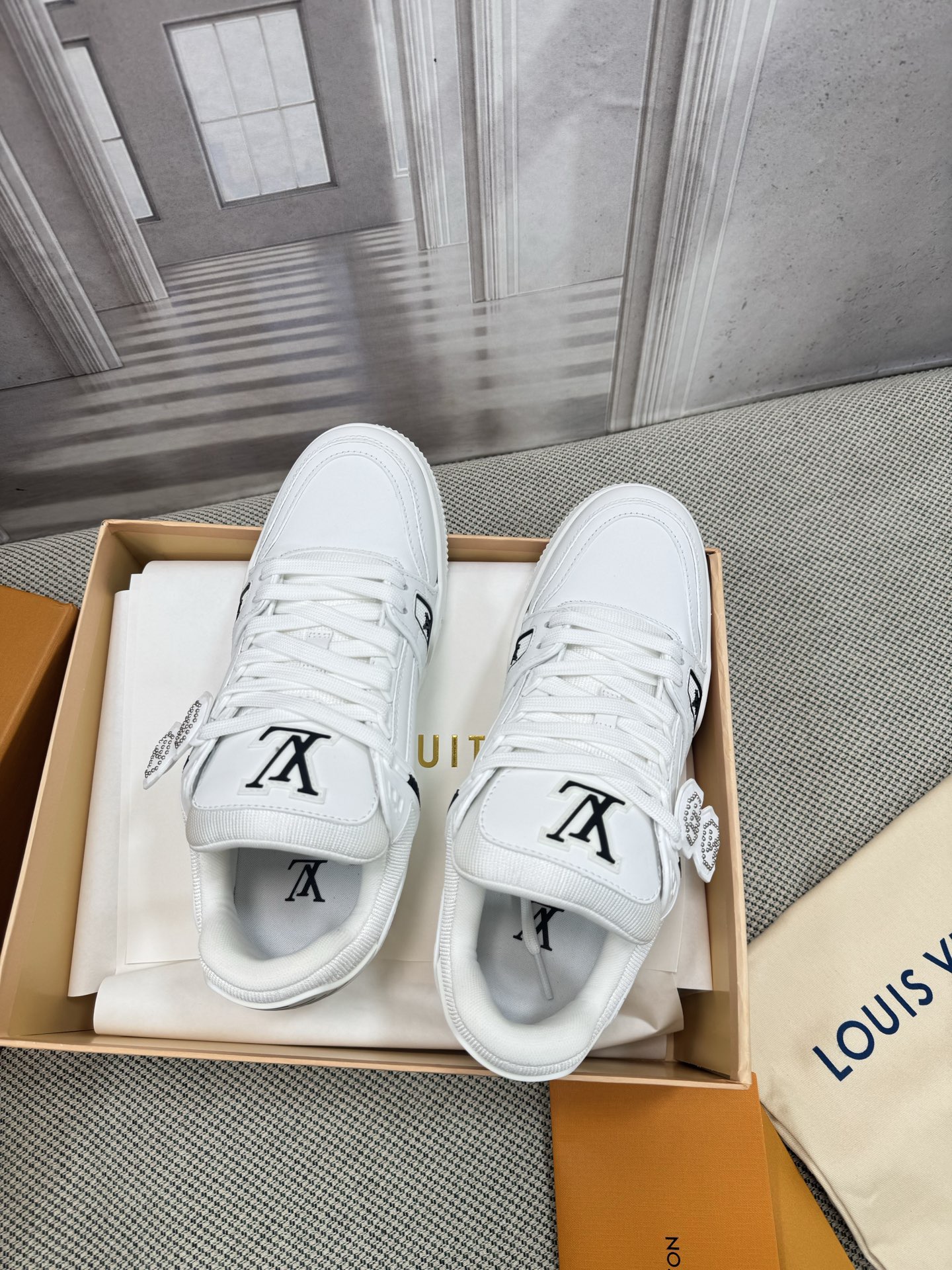 Men Women F*endi Top Sneakers size 35-46