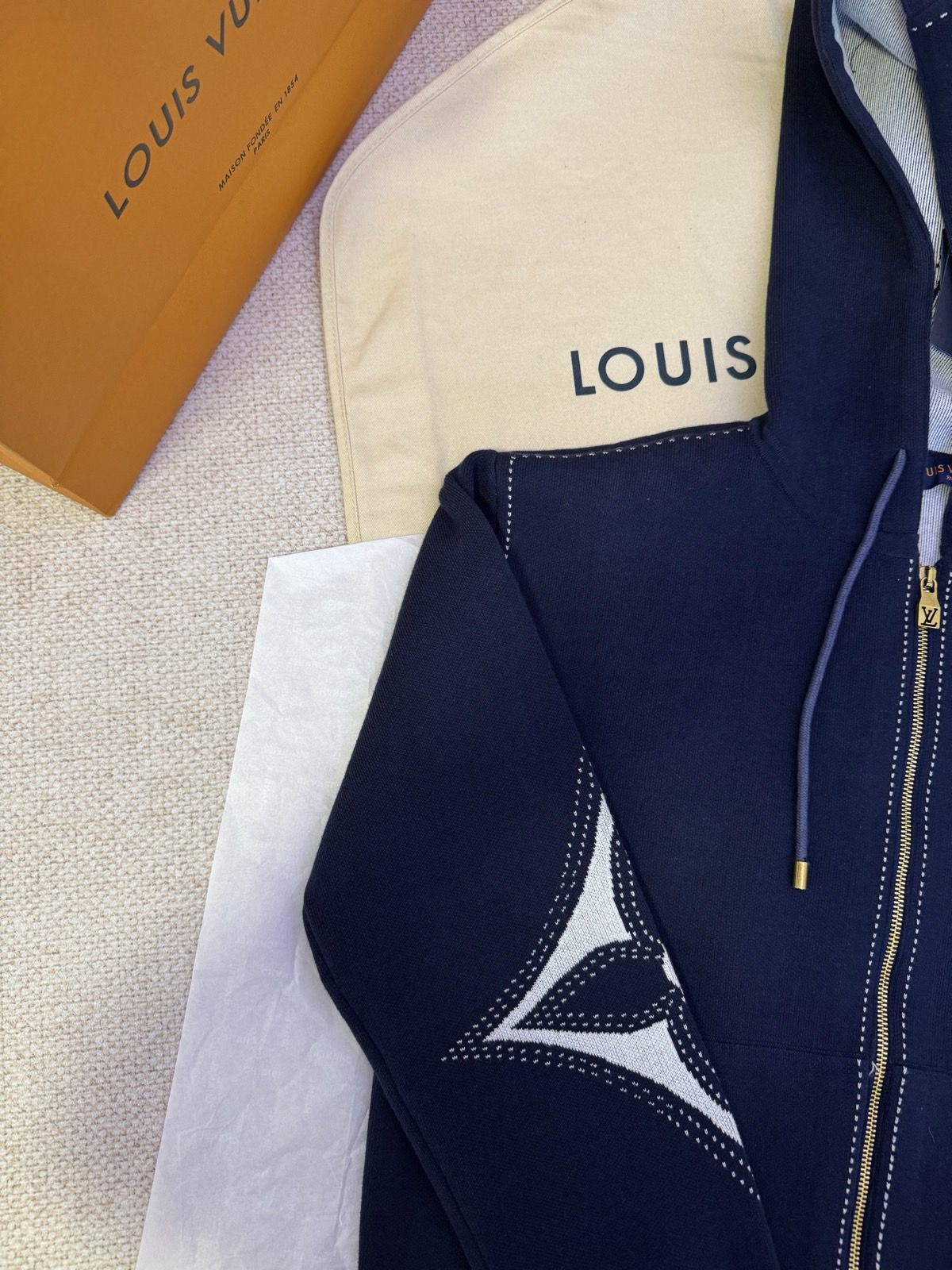L*V Louis Vuitt*on Top Quality 1:1 Jacket