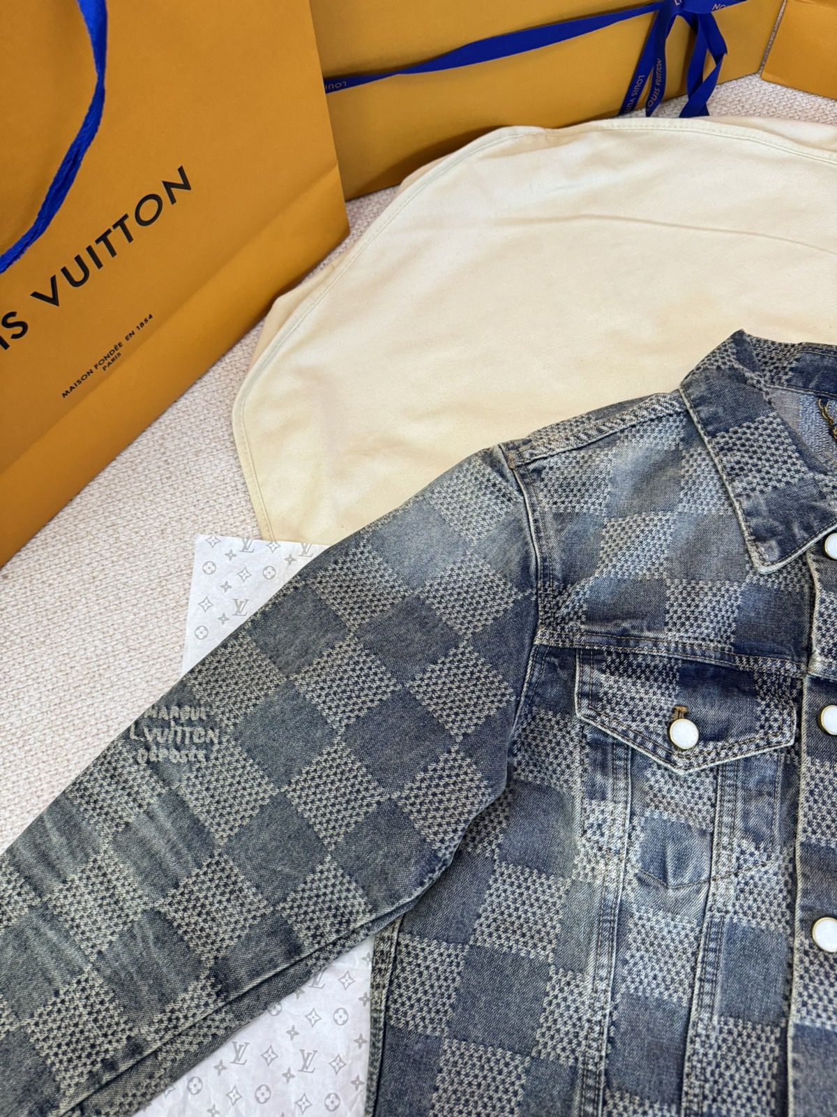 L*V Louis Vuitt*on Top Quality 1:1 Jacket