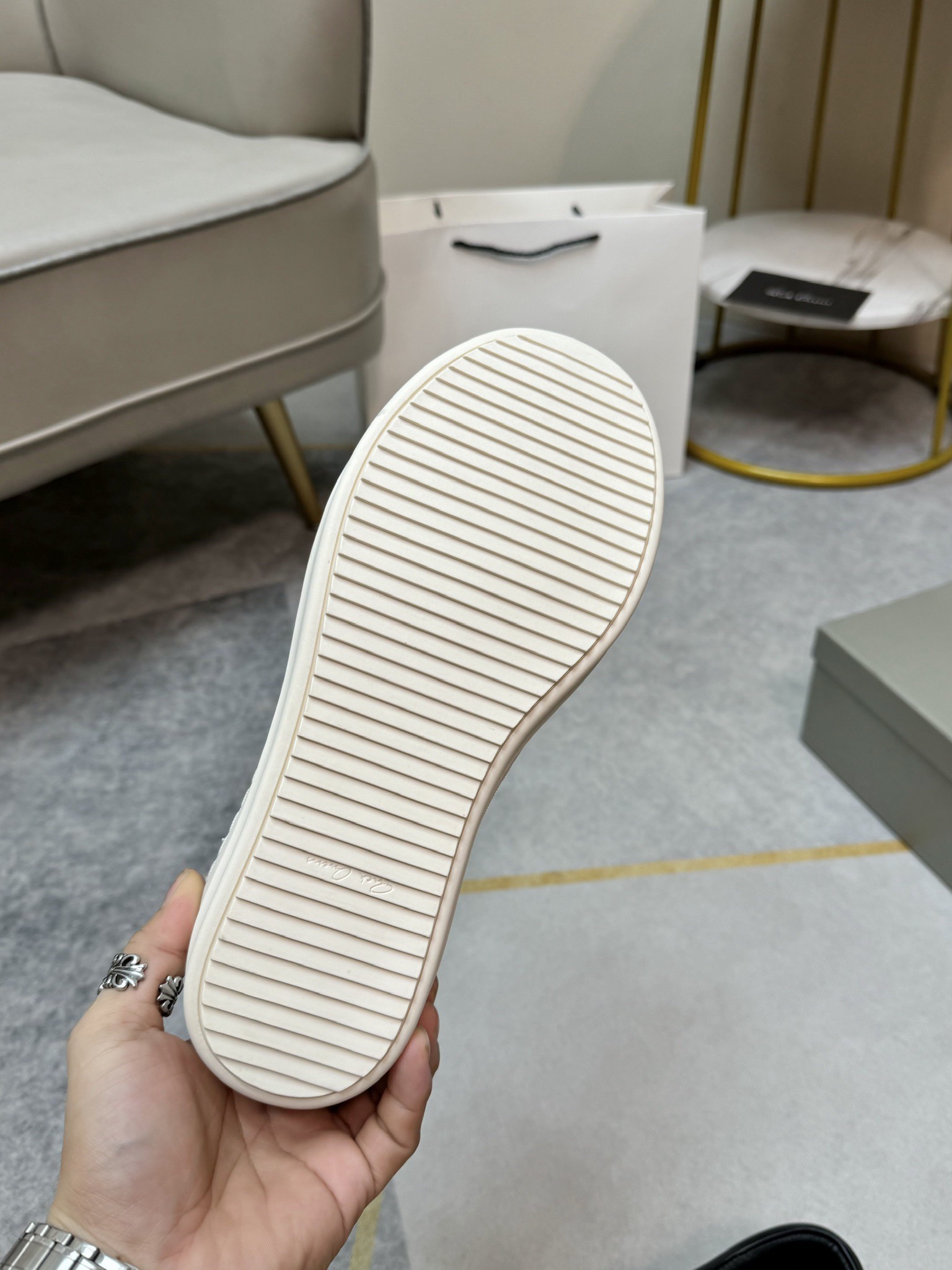 Men Women R*ICK OWENS Top SNEAKERS