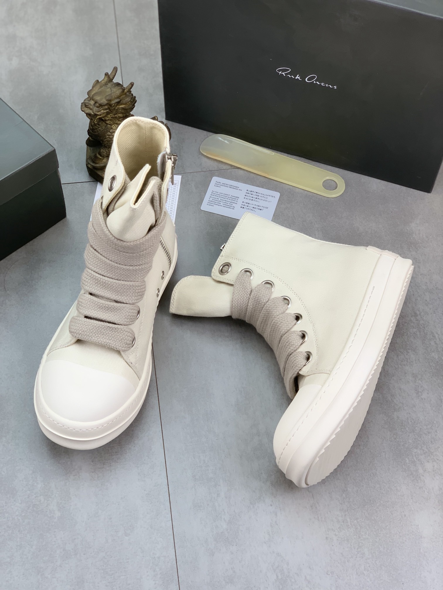 Men Women R*ICK OWENS Top SNEAKERS